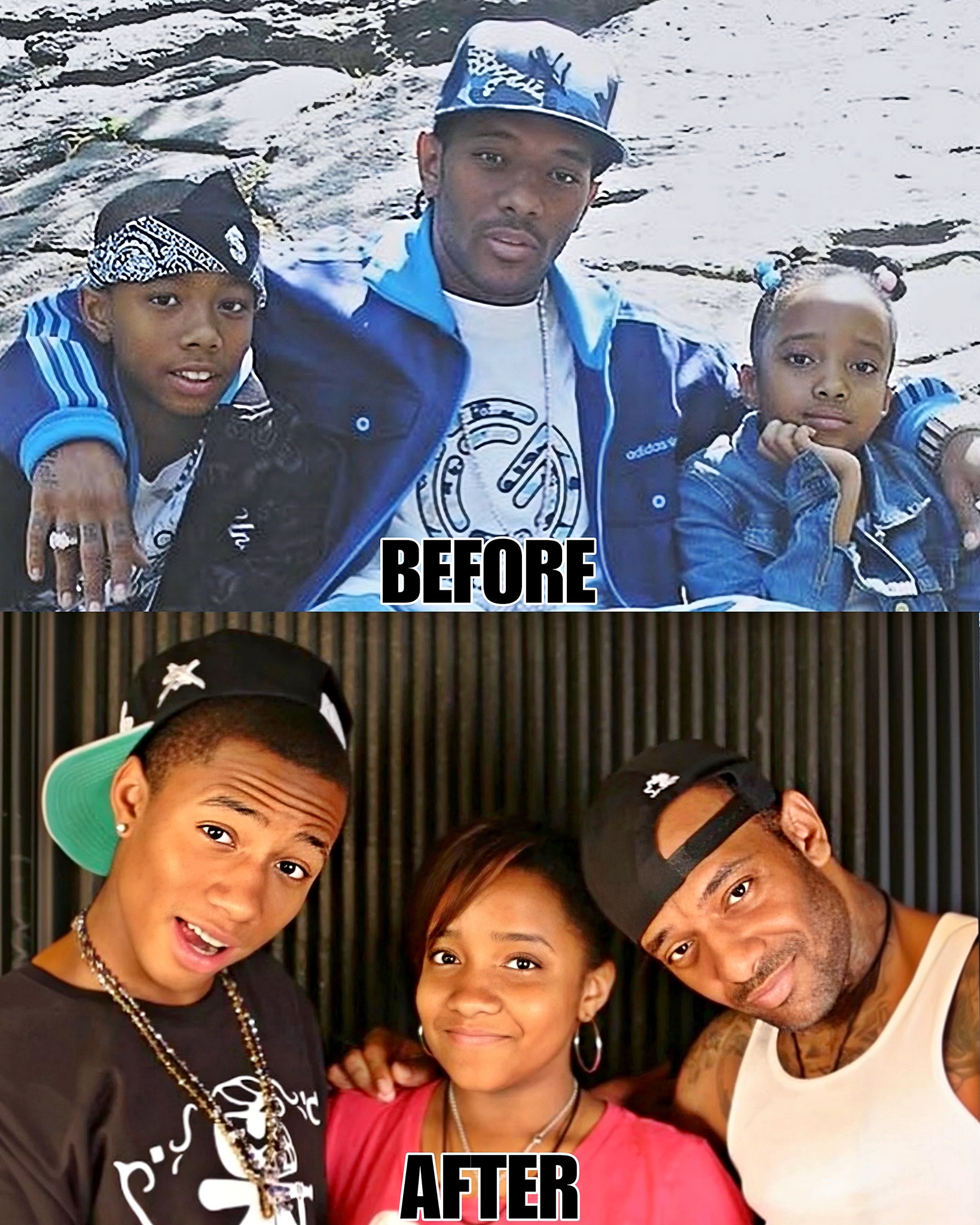 Thug - Prodigy with his son Taj and his daughter Fahtasia ️🕊️ | Facebook
