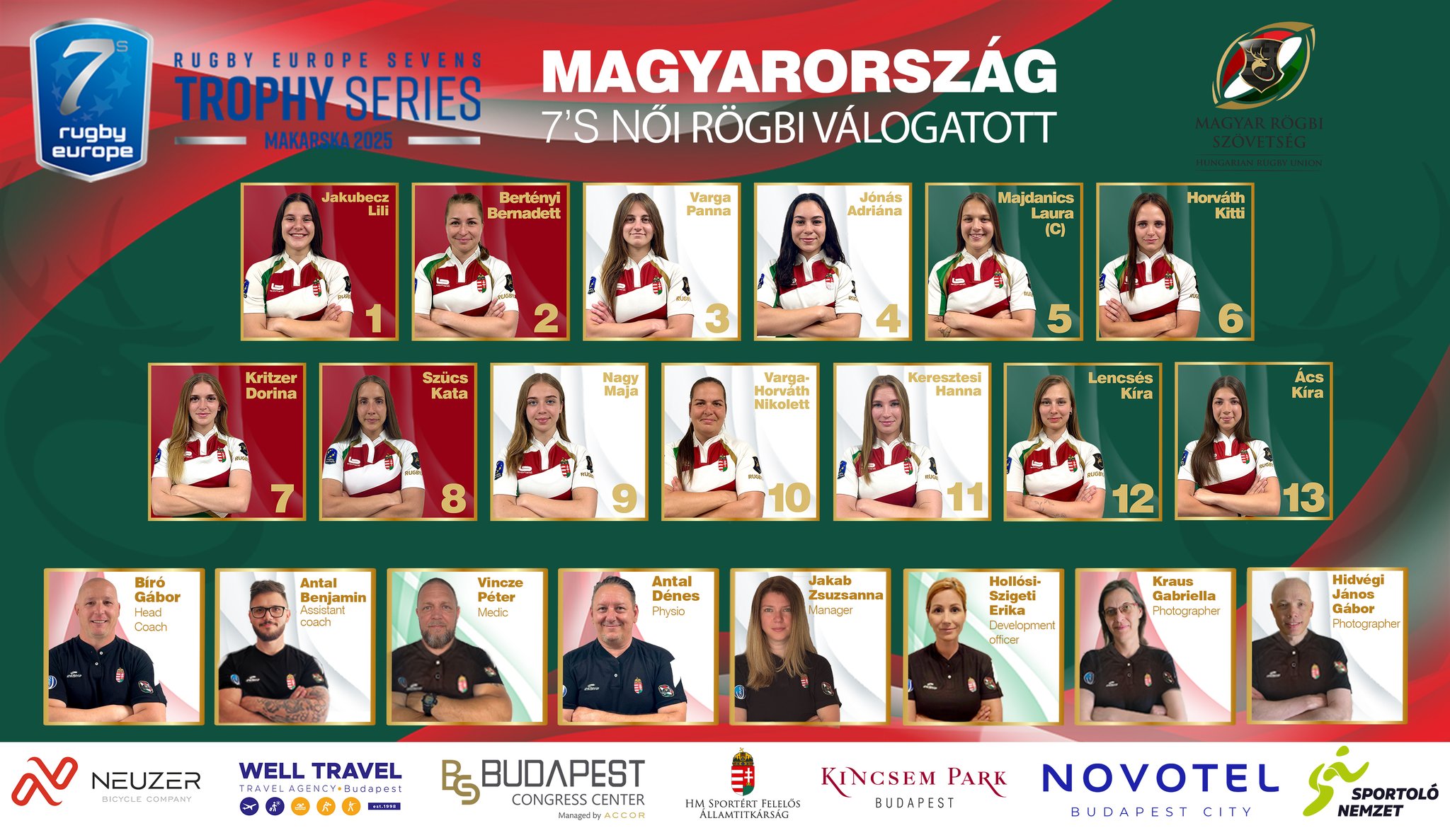 Magyar - A férfi válogatott mellett természetesen a hölgyek is ...