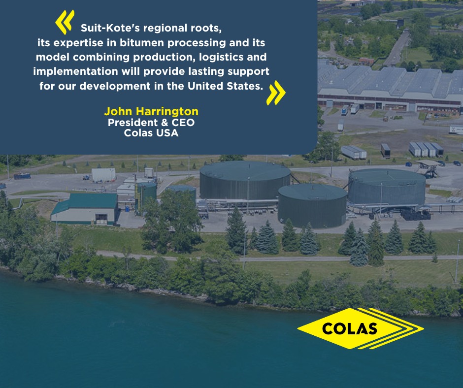 Colas USA - [PRESS RELEASE] Groupe Colas has signed an... | Facebook