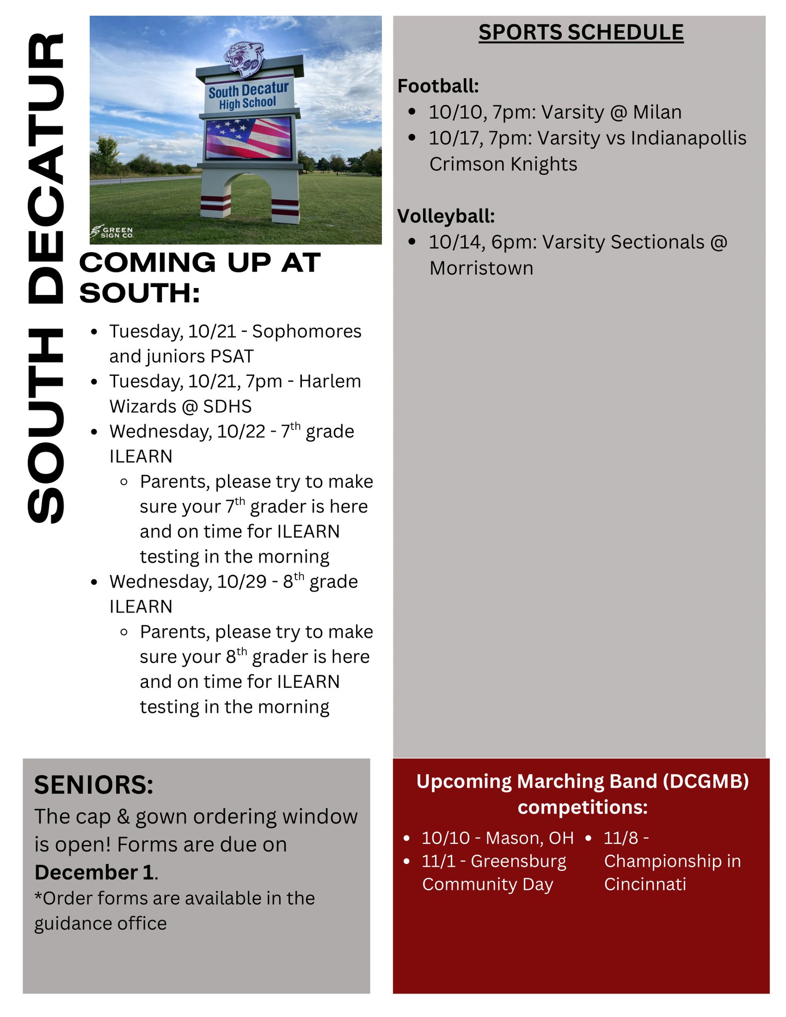 South Decatur Jr-Sr High... - South Decatur Jr-Sr High School