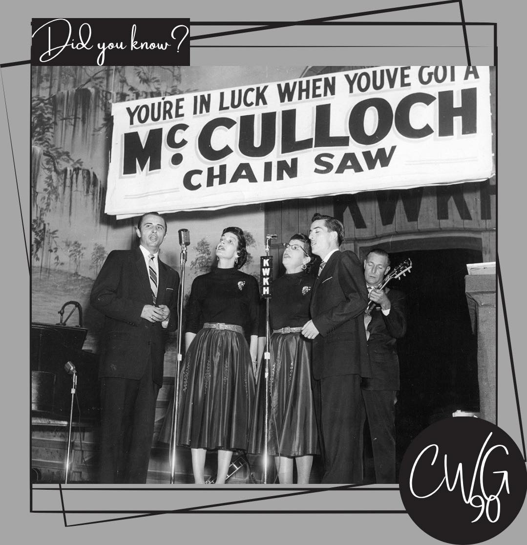 Chuck - Did You Know? CWG Series 🎤 The Chuck Wagon Gang is celebrating ...