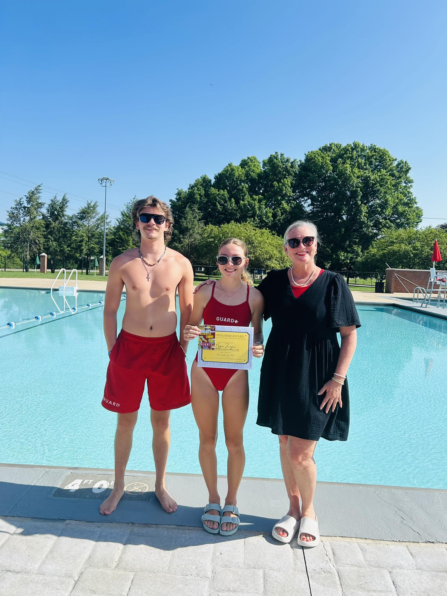 Congratulations to Brynn, our good neighbor award winner