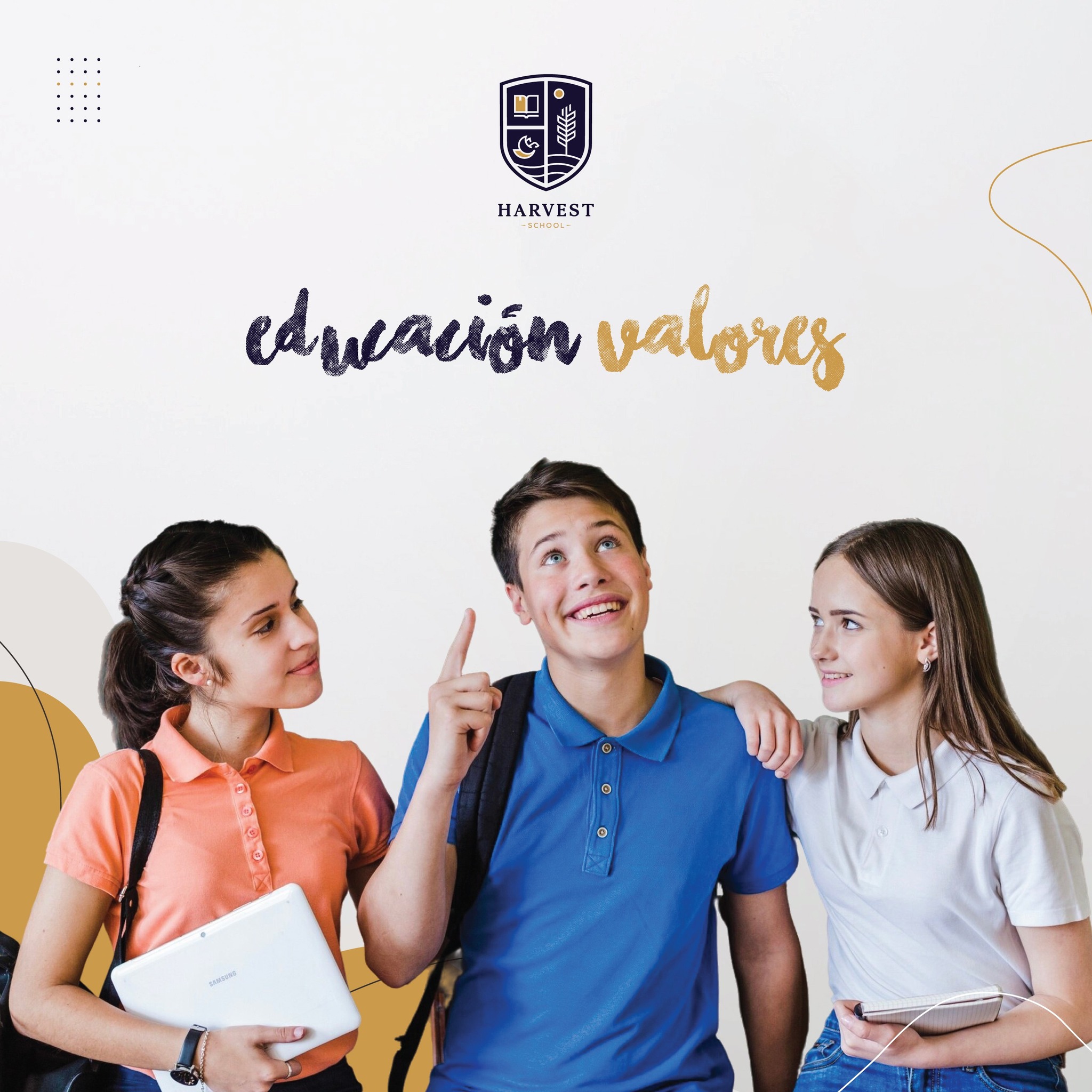 Harvest - La educación y los valores son dos pilares que sabemos ...