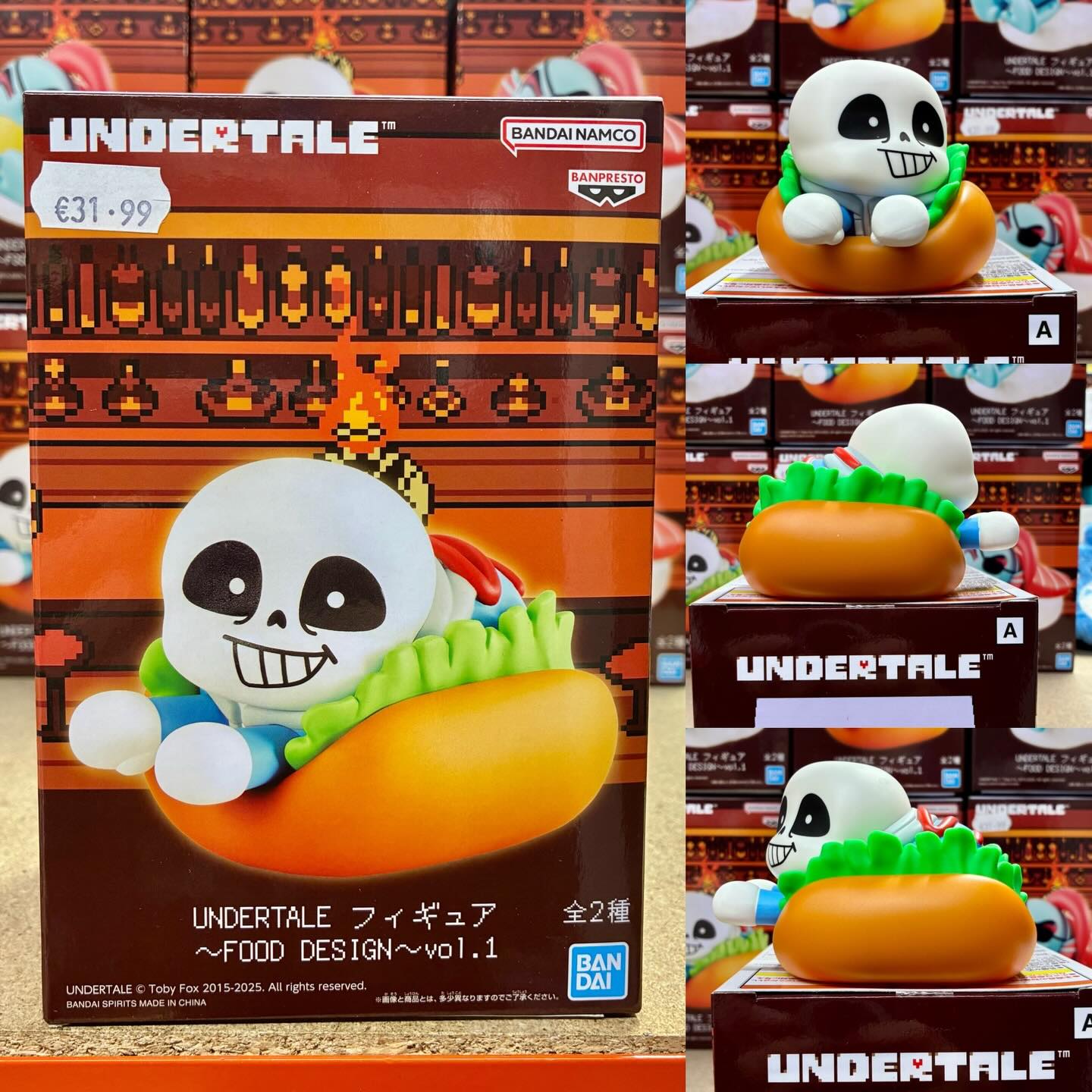 Now in stock @€31.99. Bandai Namco Undertale Food Design Vol.1 