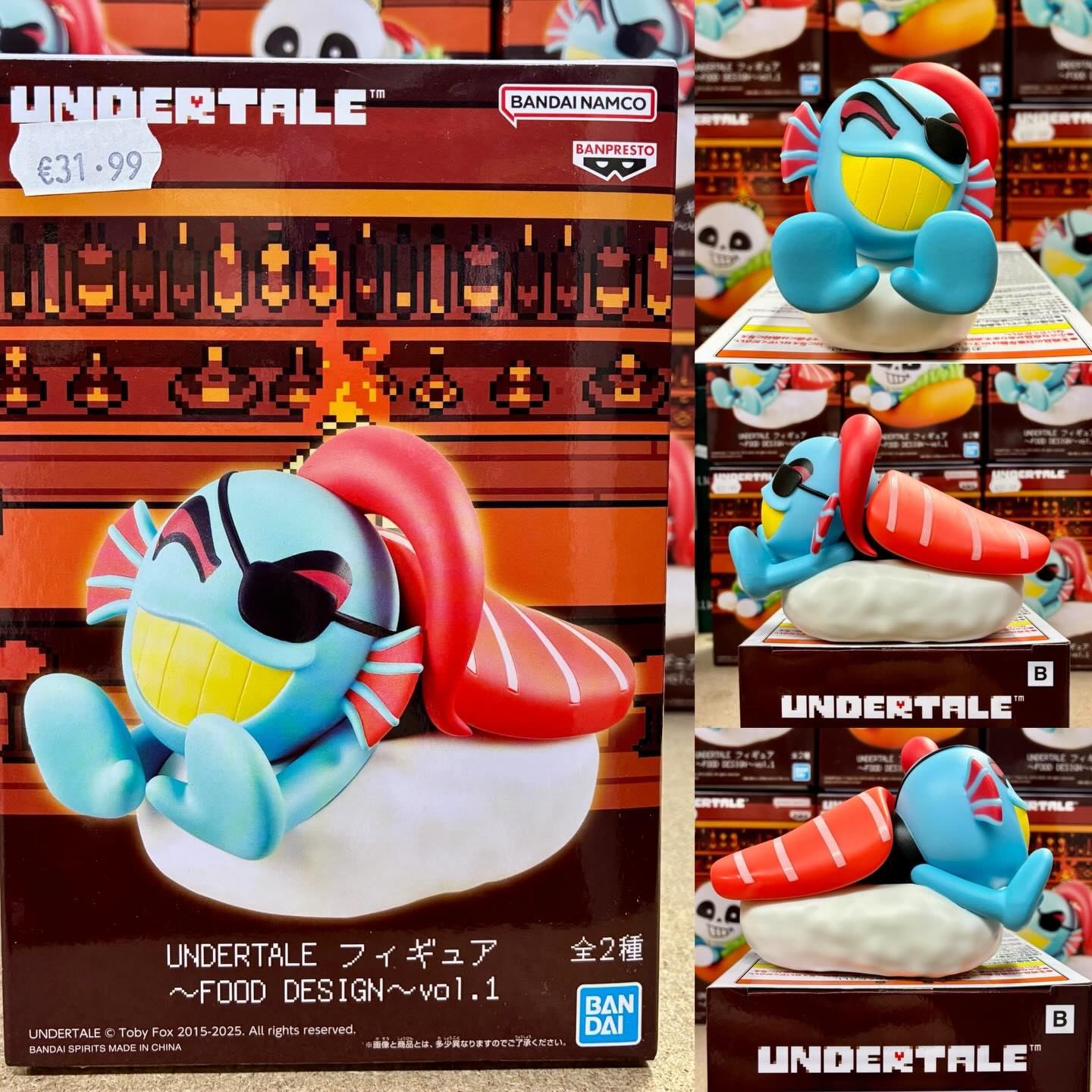 Now in stock @€31.99. Bandai Namco Undertale Food Design Vol.1 