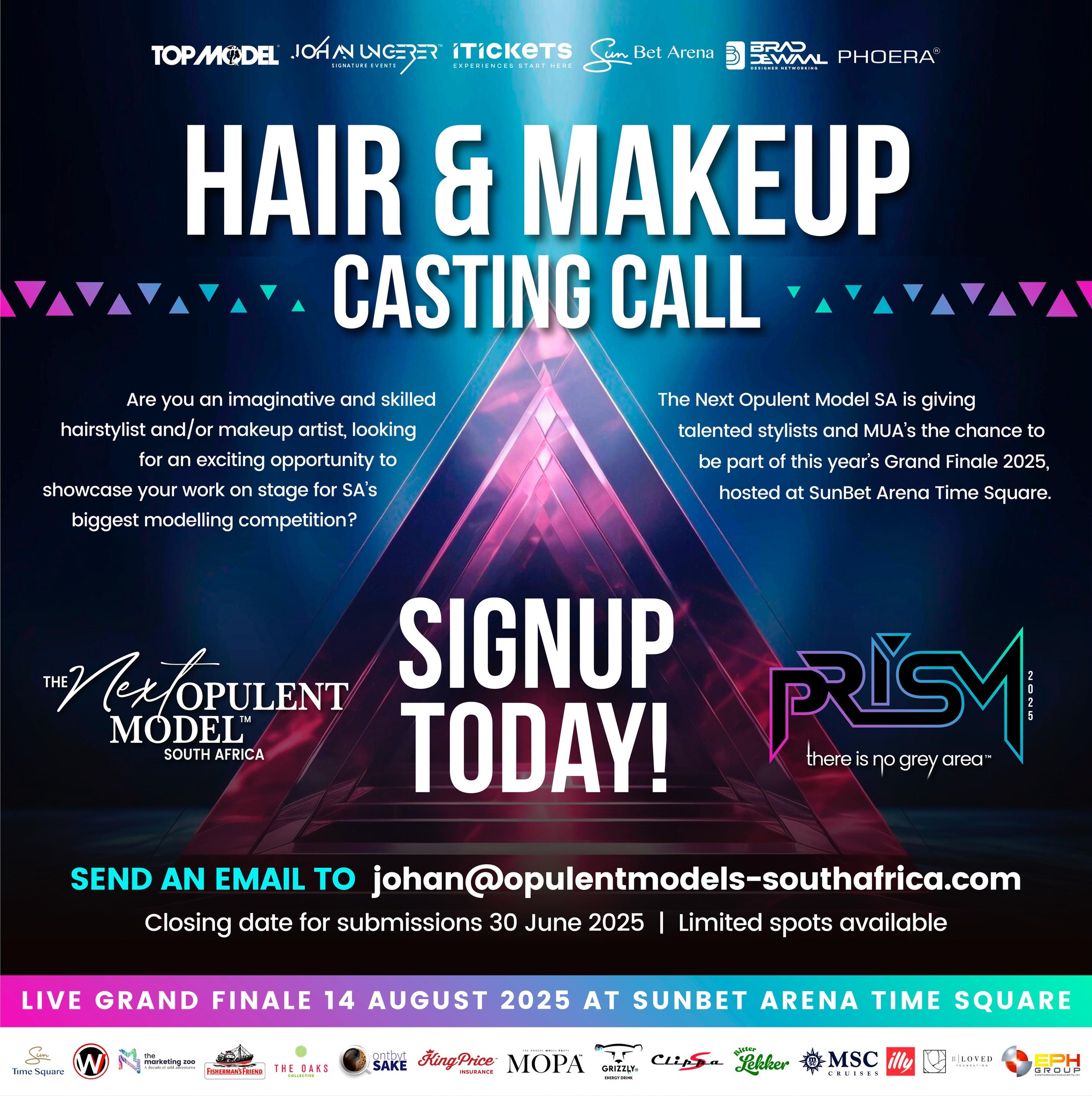 Opulent - Closing Date 🔥🔥🔥 30th of June 2025 CALLING ALL MAKEUP ARTISTS ...