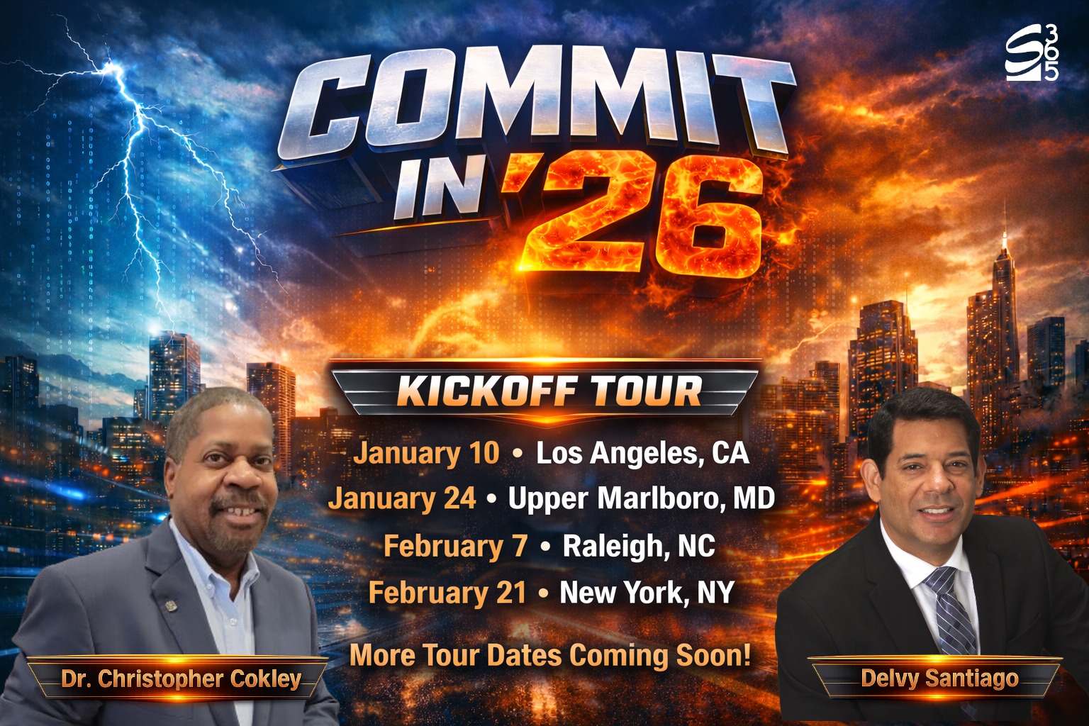 Surge365 - 🚀 COMMIT IN ’26 — KICKOFF TOUR IS HERE! 🚀 The... | Facebook