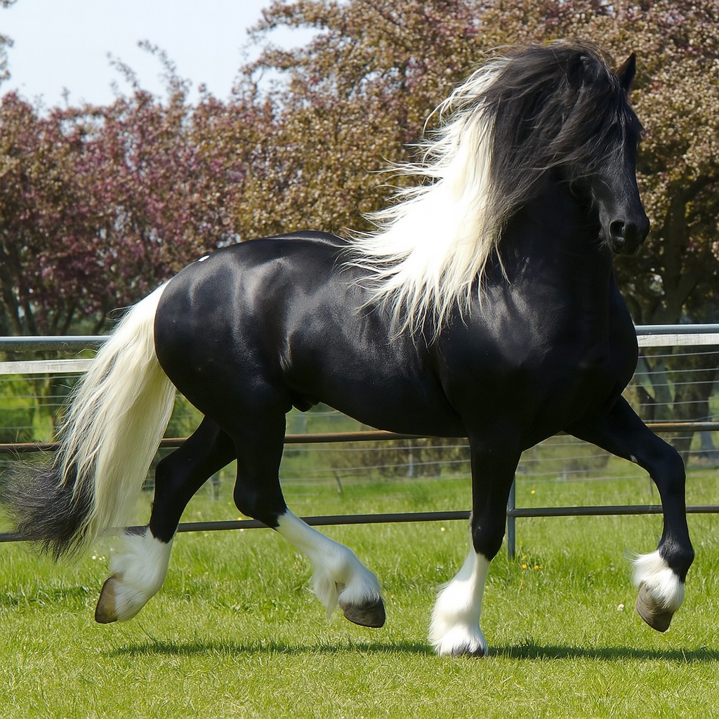Coloured - 🐴 Meet the definition of elegance and power! 🐴 This stunning ...