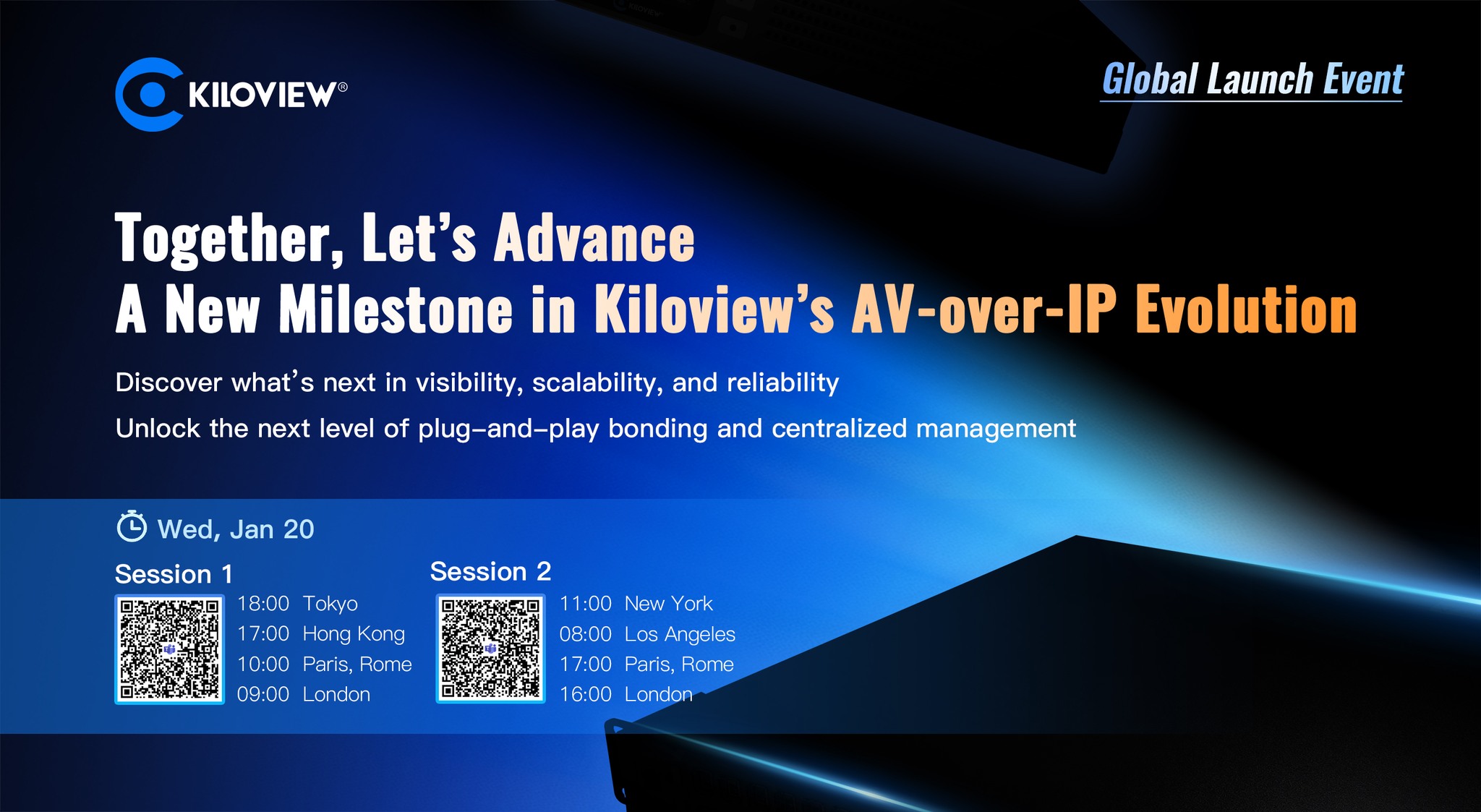 Kiloview - Kiloview 2026 Kickoff · Global Launch Event 2026 starts with ...