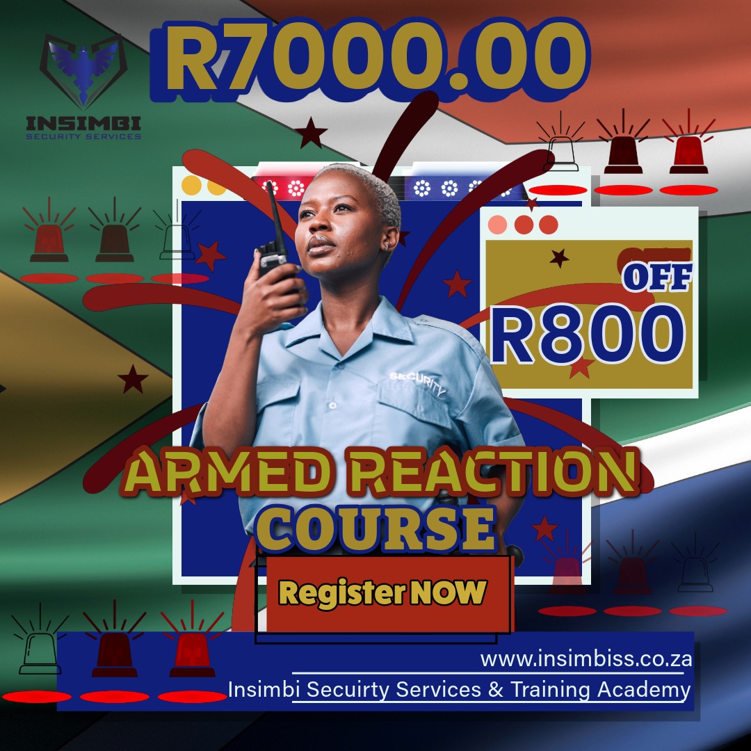 Insimbi - Armed Response Officer Training Special! 🚨 Train like a Pro ...