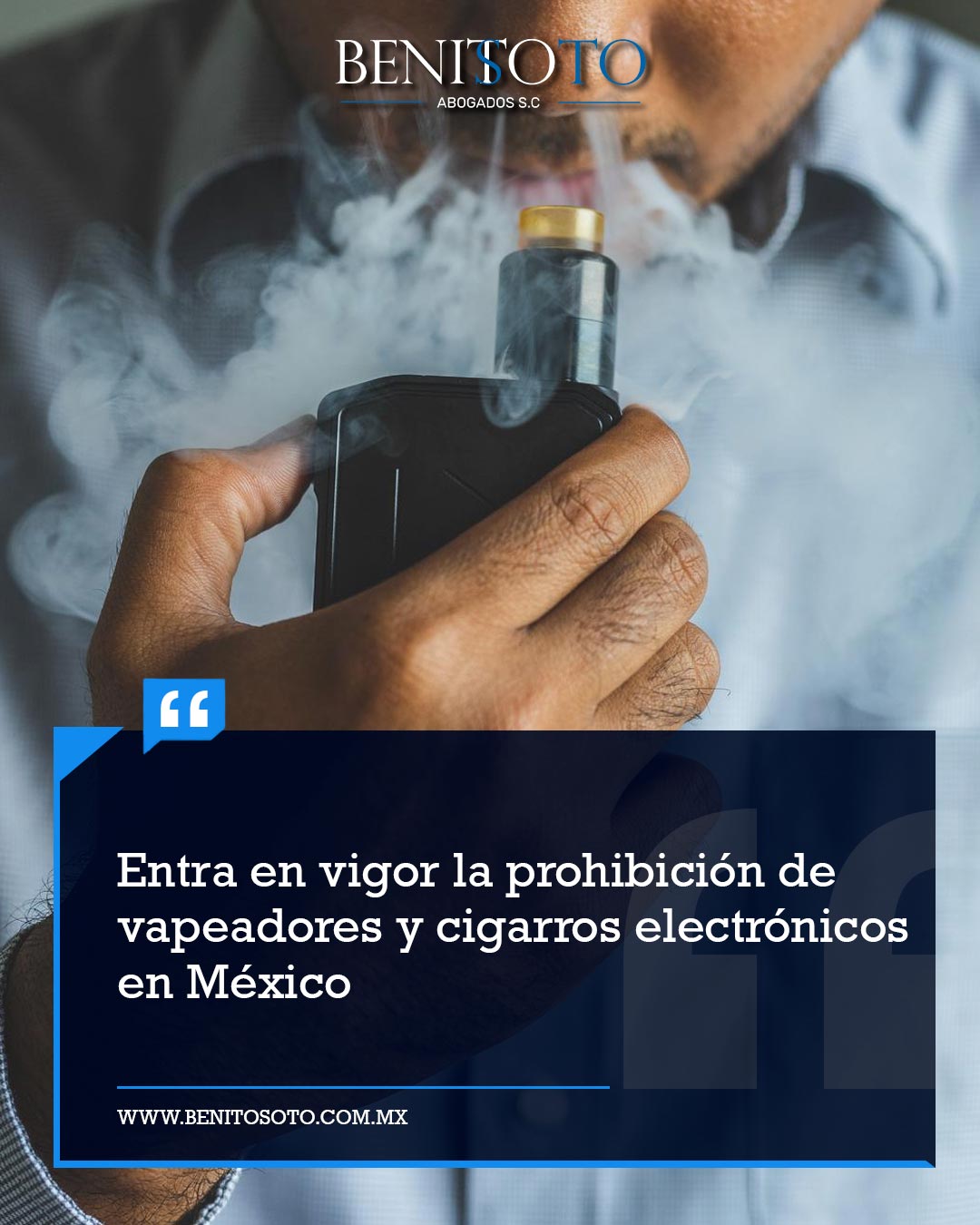 Benito - El pasado viernes 16 de enero entró en vigor la prohibición de ...