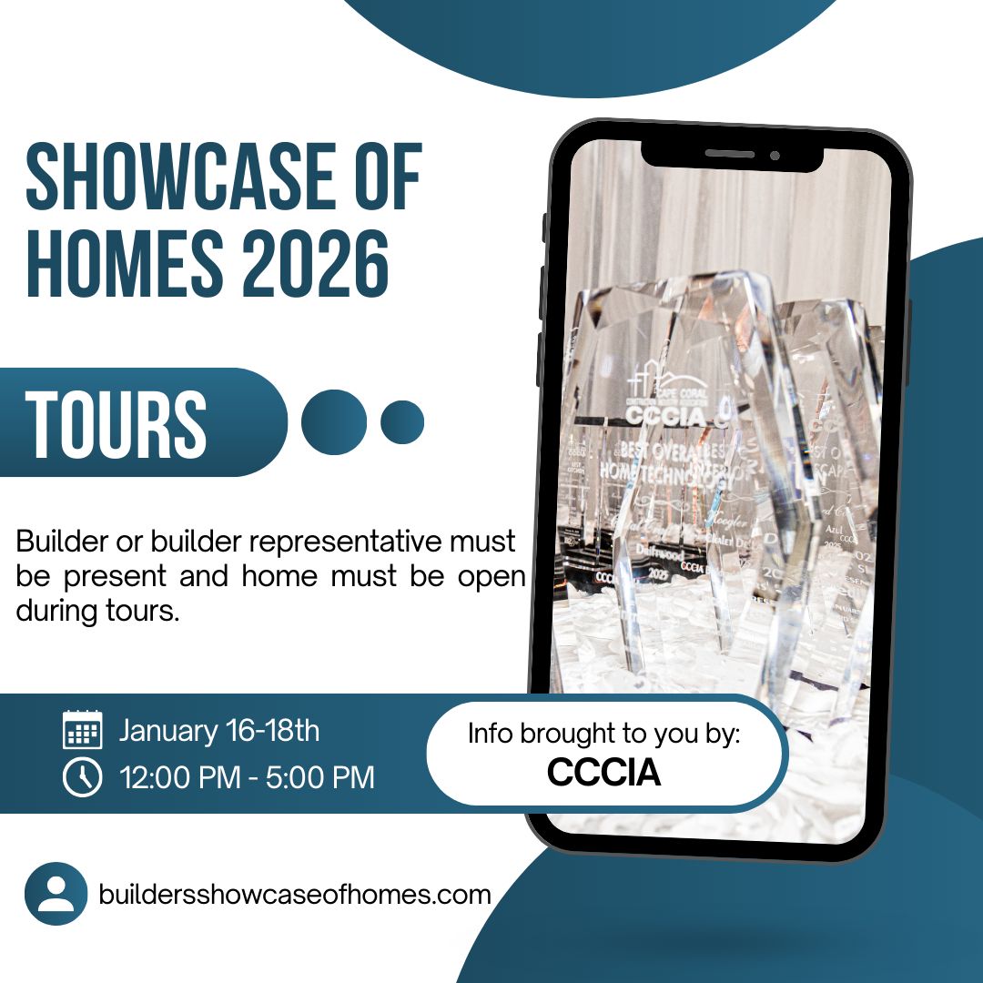 Cape - 🏡 It starts this weekend. The Builders Showcase of Homes 2026 ...