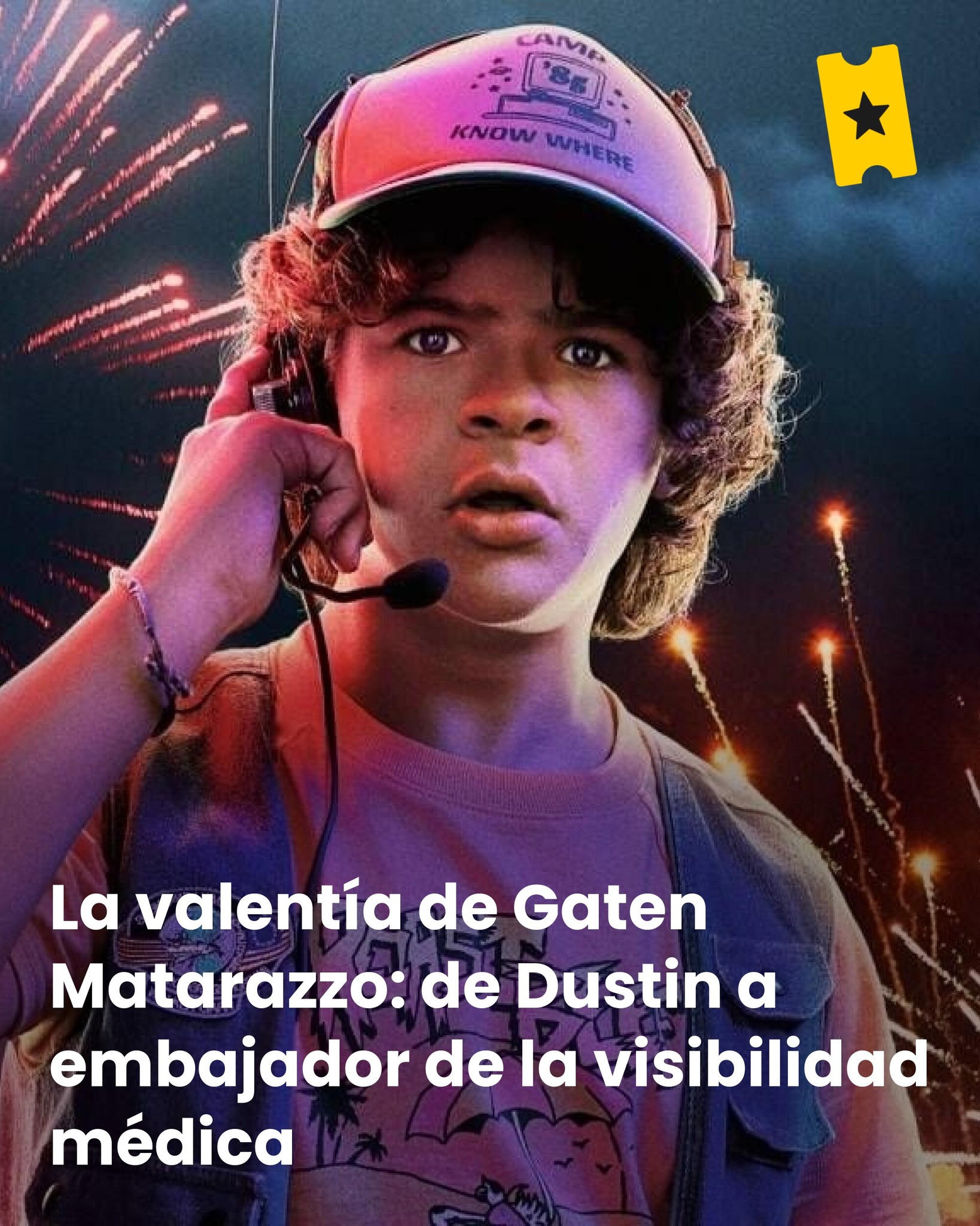 SensaCine - Gaten Matarazzo, conocido por su papel de Dustin en ...