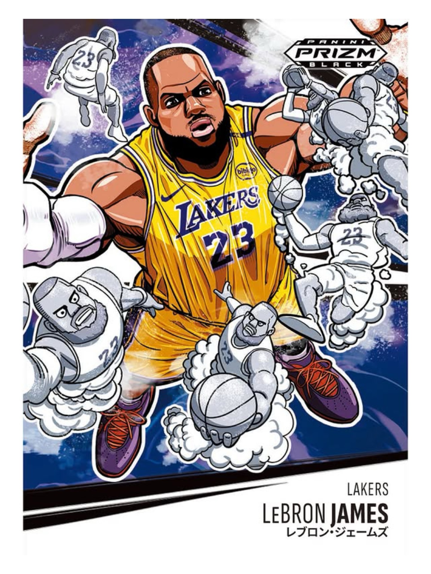 15-pack NBA Prizm Black Manga Full Set @bbkei