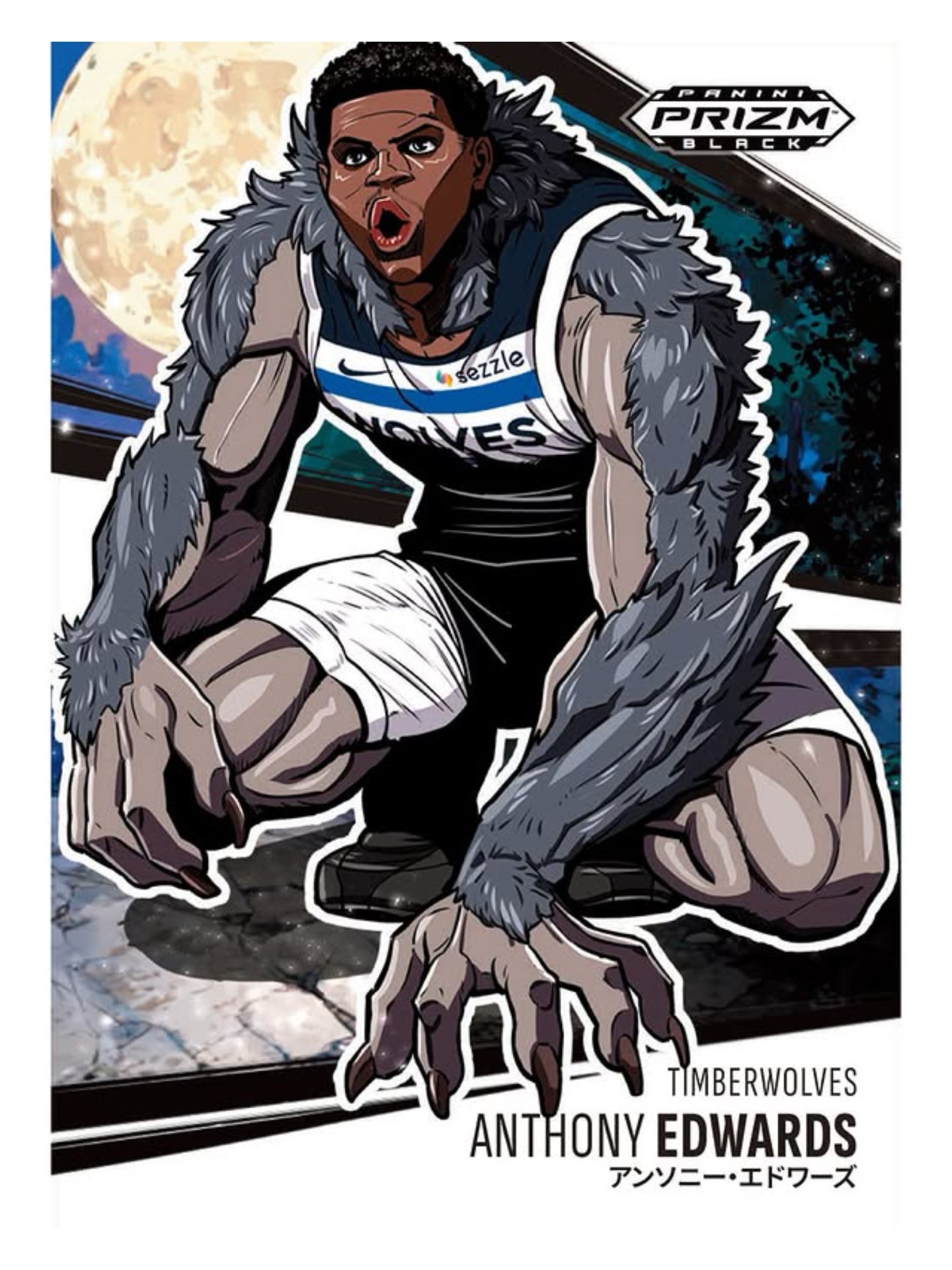 15-pack NBA Prizm Black Manga Full Set @bbkei