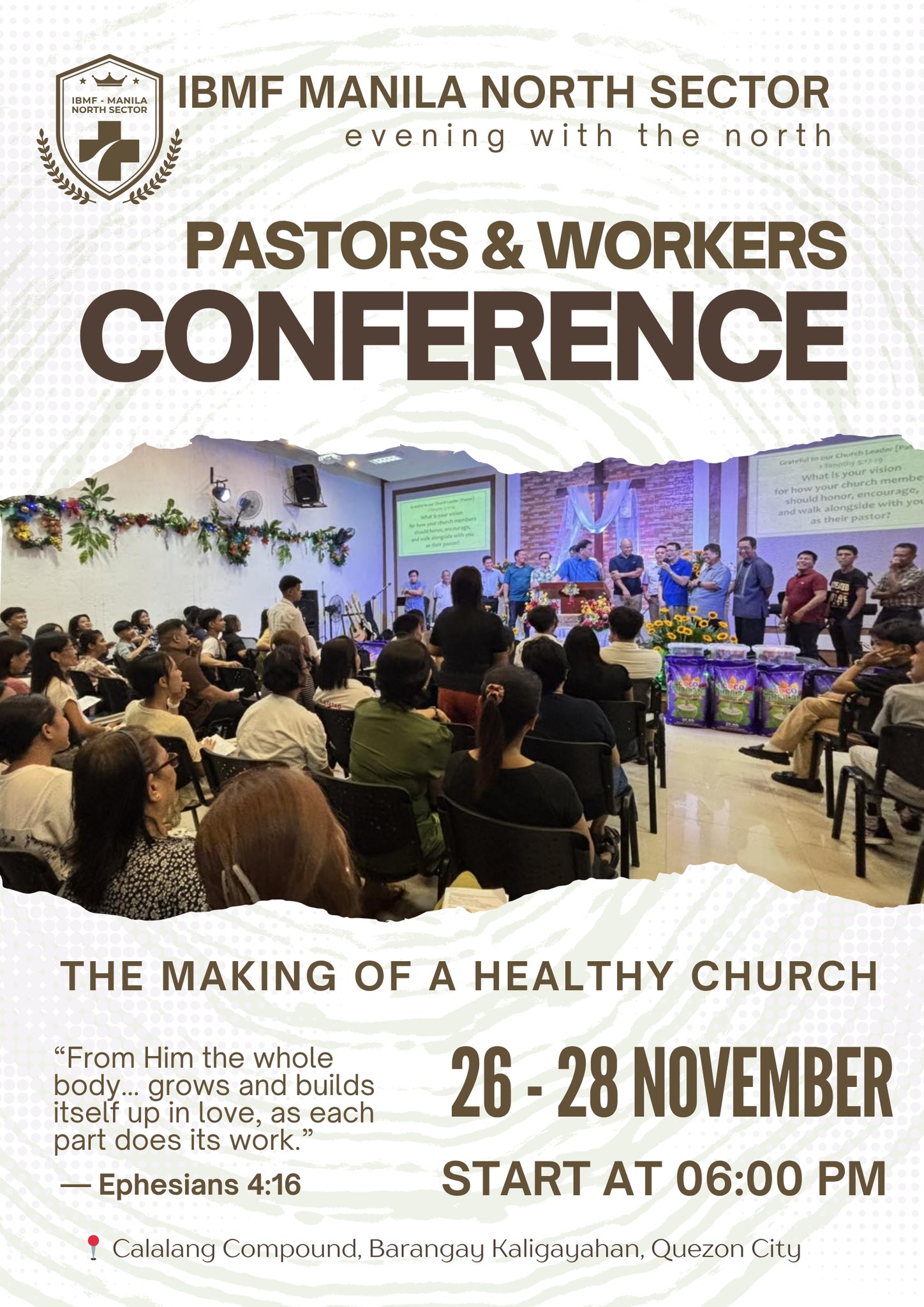 IBCNovaliches - 🌿 ROOTED AND RISING | IBMF MANILA NORTH... | Facebook
