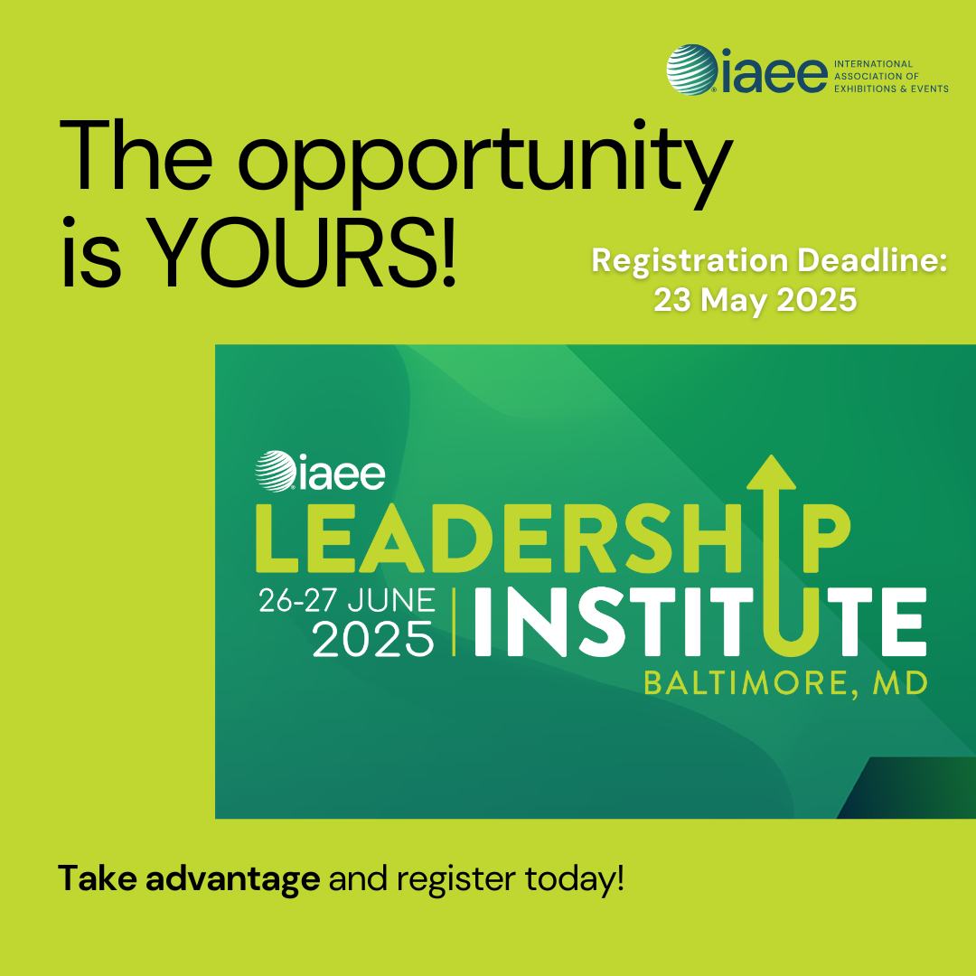 International Association of Exhibitions & Events - IAEE | Facebook