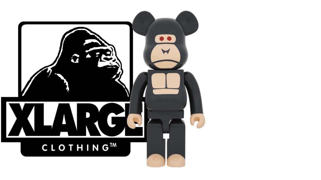 BE@RBRICK XLARGE LITTLE FRIEND BLACK XLARGE Little Friend White 