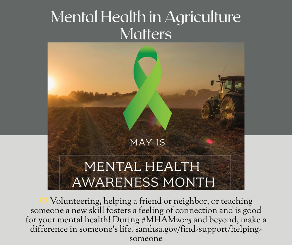 Edwards - 🌾 Mental Health Matters in Agriculture 🌿 Farming is more than ...