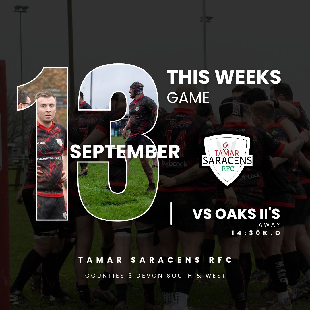 Tamar - ⚫🔴🟢 THIS WEEKS GAME🟢🔴⚫ After a tough opening fixture away at ...