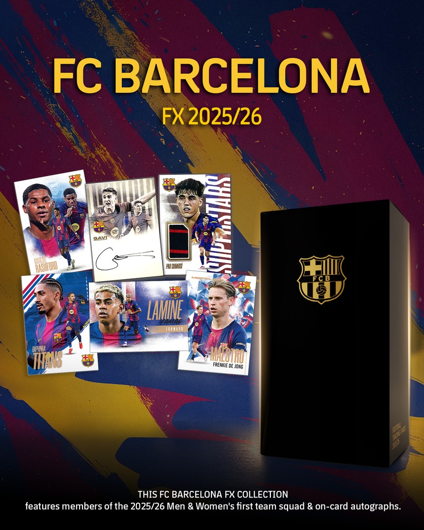 Futera - FC Barcelona FX 2025/26 Collection is coming soon