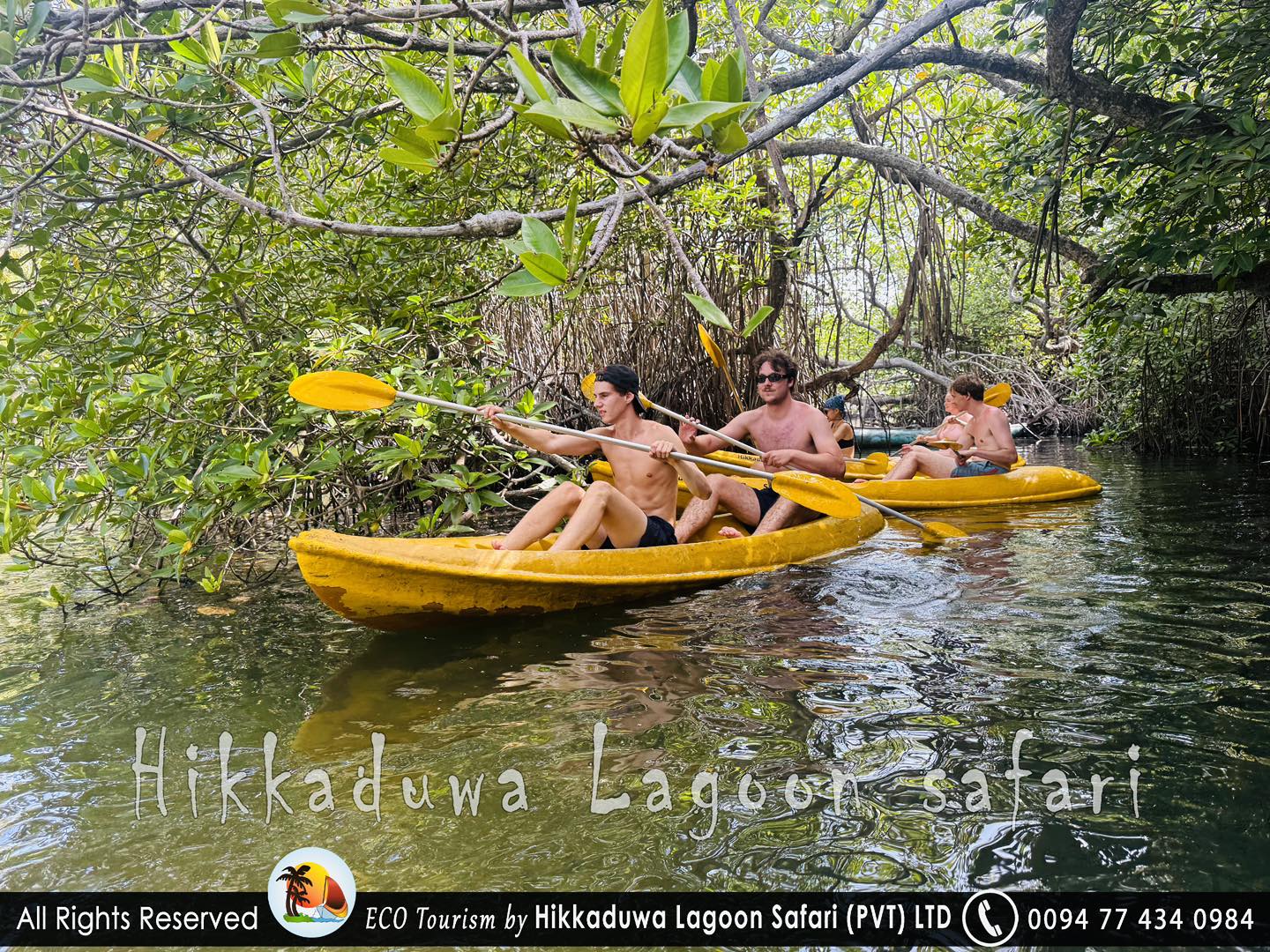 Hikkaduwa Lagoon Safari and Adventure Kayaking | Dodanduwa