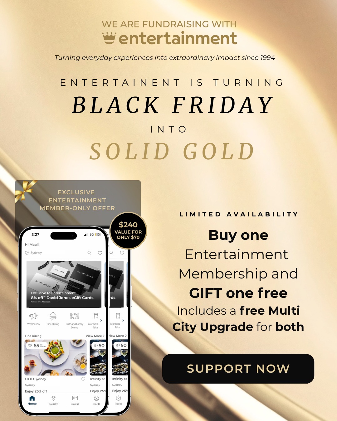 Clearview - Celebrate Entertainment turning Black Friday into Gold with ...