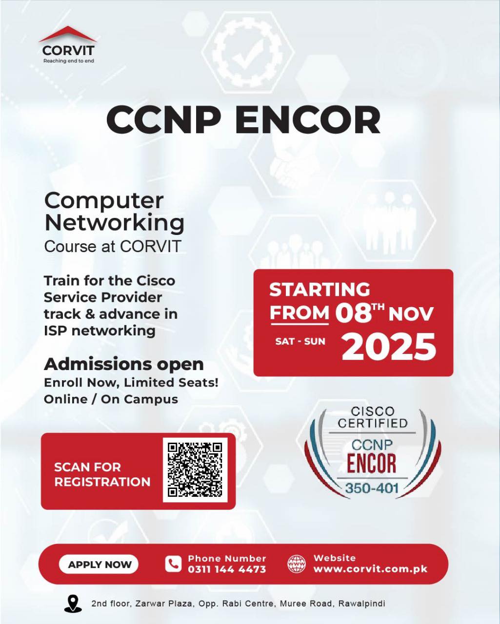 ♨️New Cisco CCNP Enterprise certification (ENCOR) & (ENARSI) Now