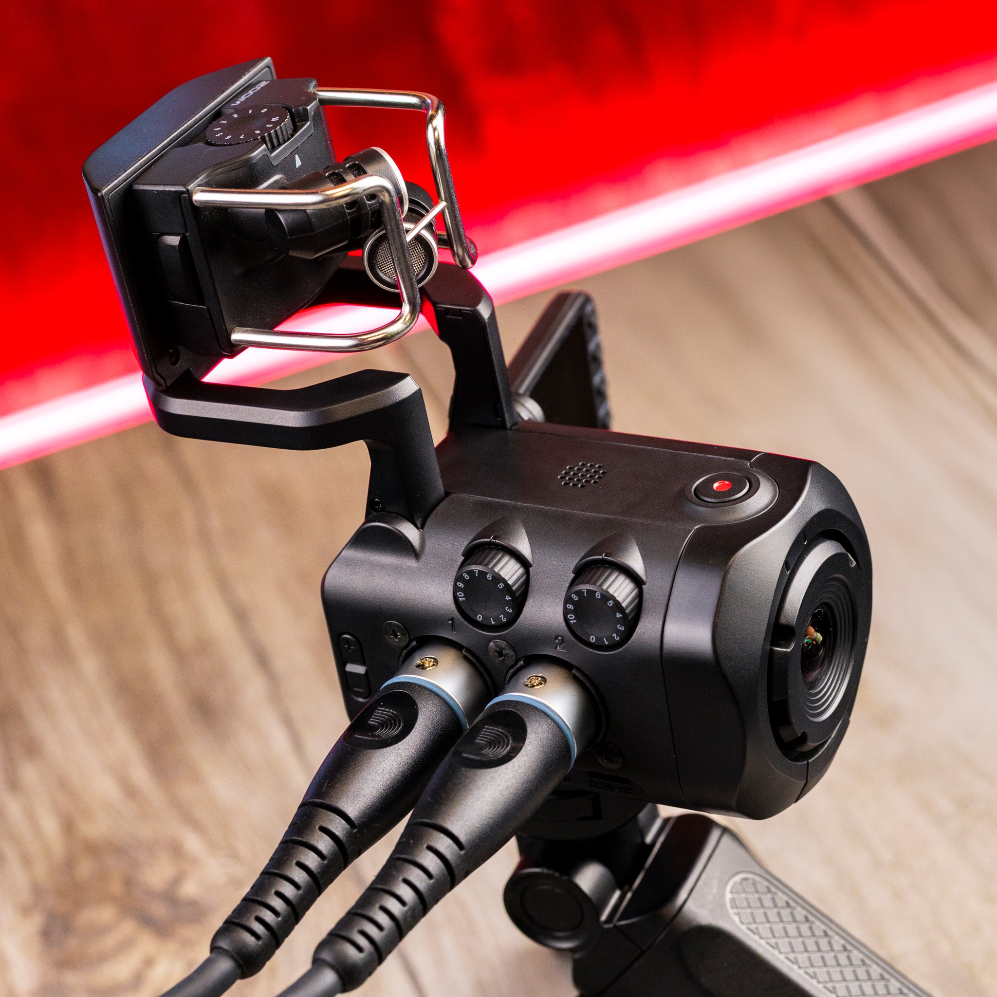 The Zoom Q8n-4K delivers pro-quality audio and 4K video in a