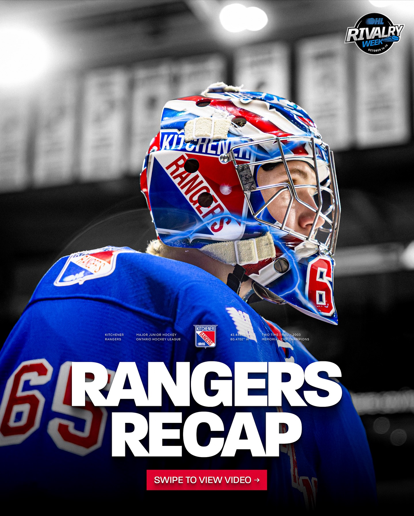 Kitchener Rangers added a new photo. - Kitchener Rangers