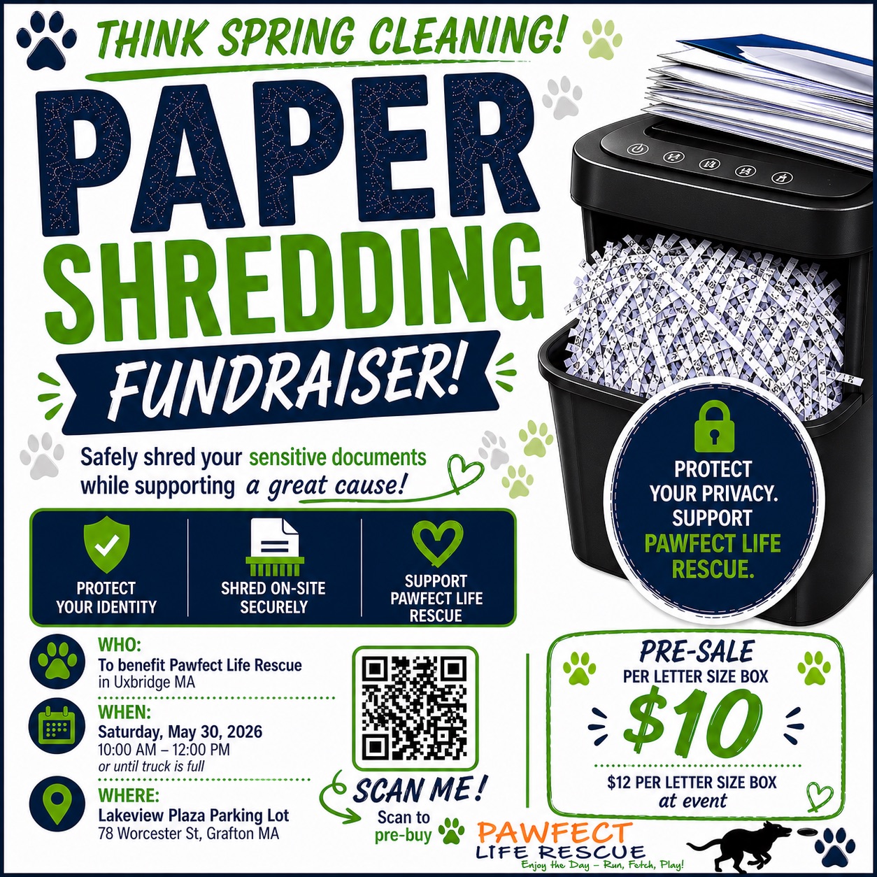 Paper Shredding Fundraiser