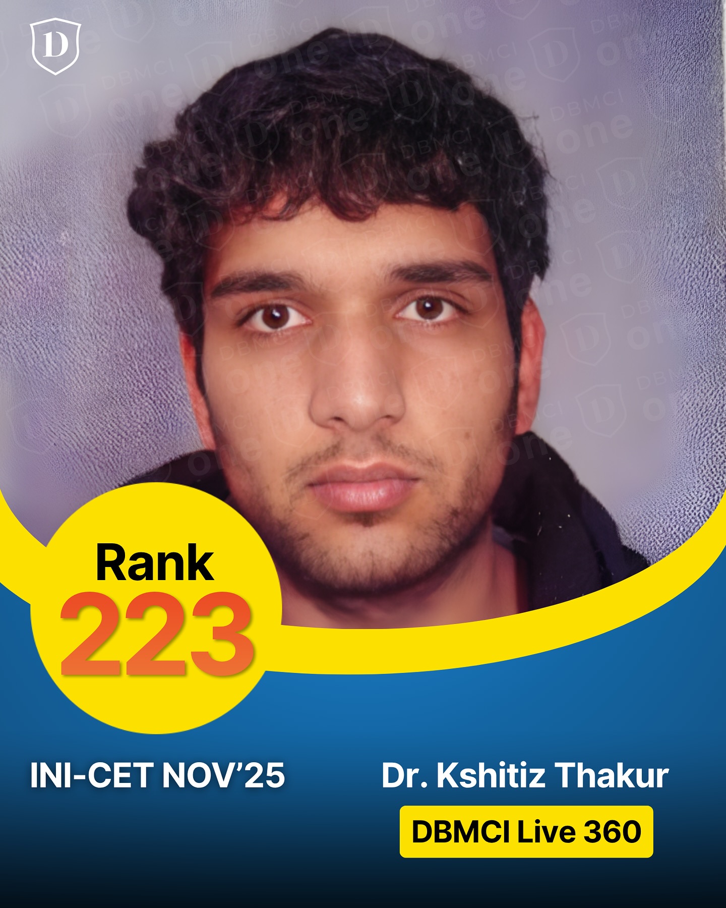 DBMCI One - Congratulations to Dr. Kshitiz Thakur for... | Facebook