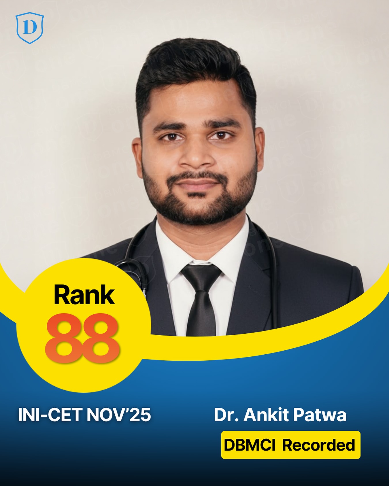 DBMCI Egurukul - Congratulations to Dr. Ankit Patwa for... | Facebook