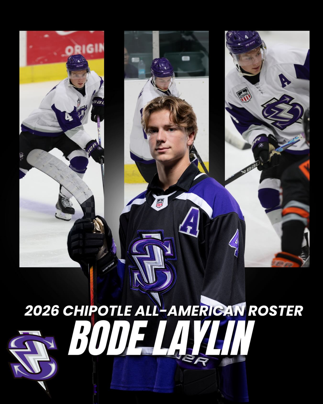 Tri-City Storm - Congratulations to Bode Laylin who has... | Facebook