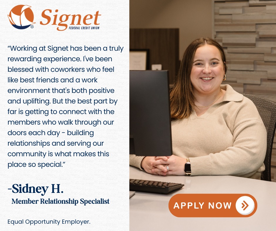 Join the team that puts... - Signet Federal Credit Union | Facebook