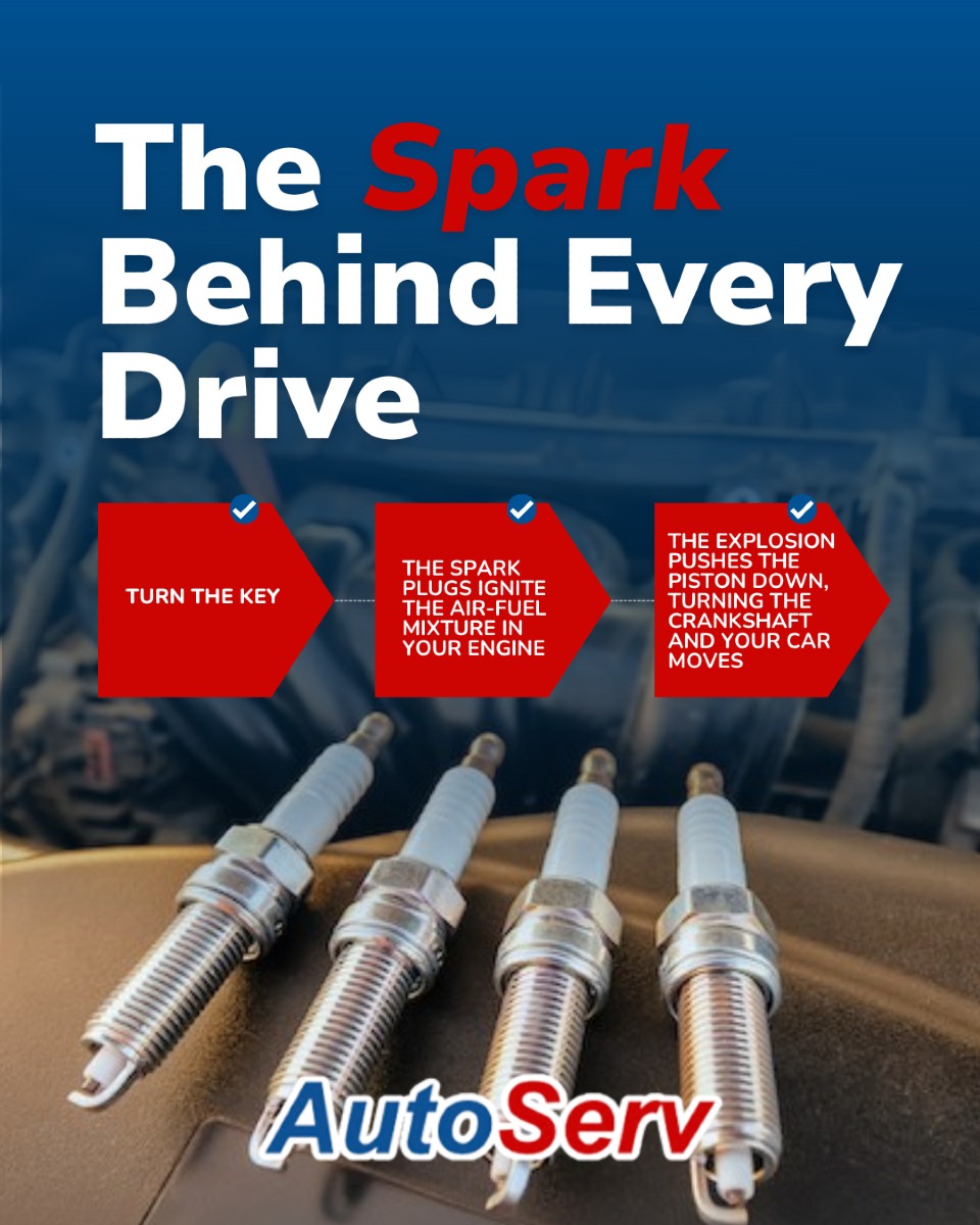 AutoServ - Let’s Talk Spark Plugs 🔥 They may be tiny, but... | Facebook