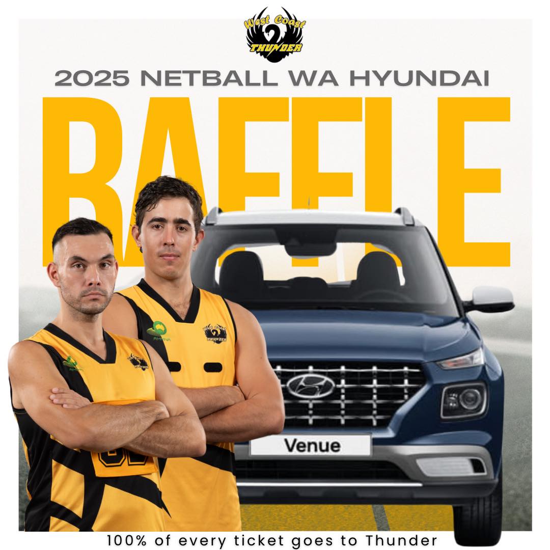 West - Netball WA’s Hyundai Raffle is back for 2025. ⚡️ Go to https ...