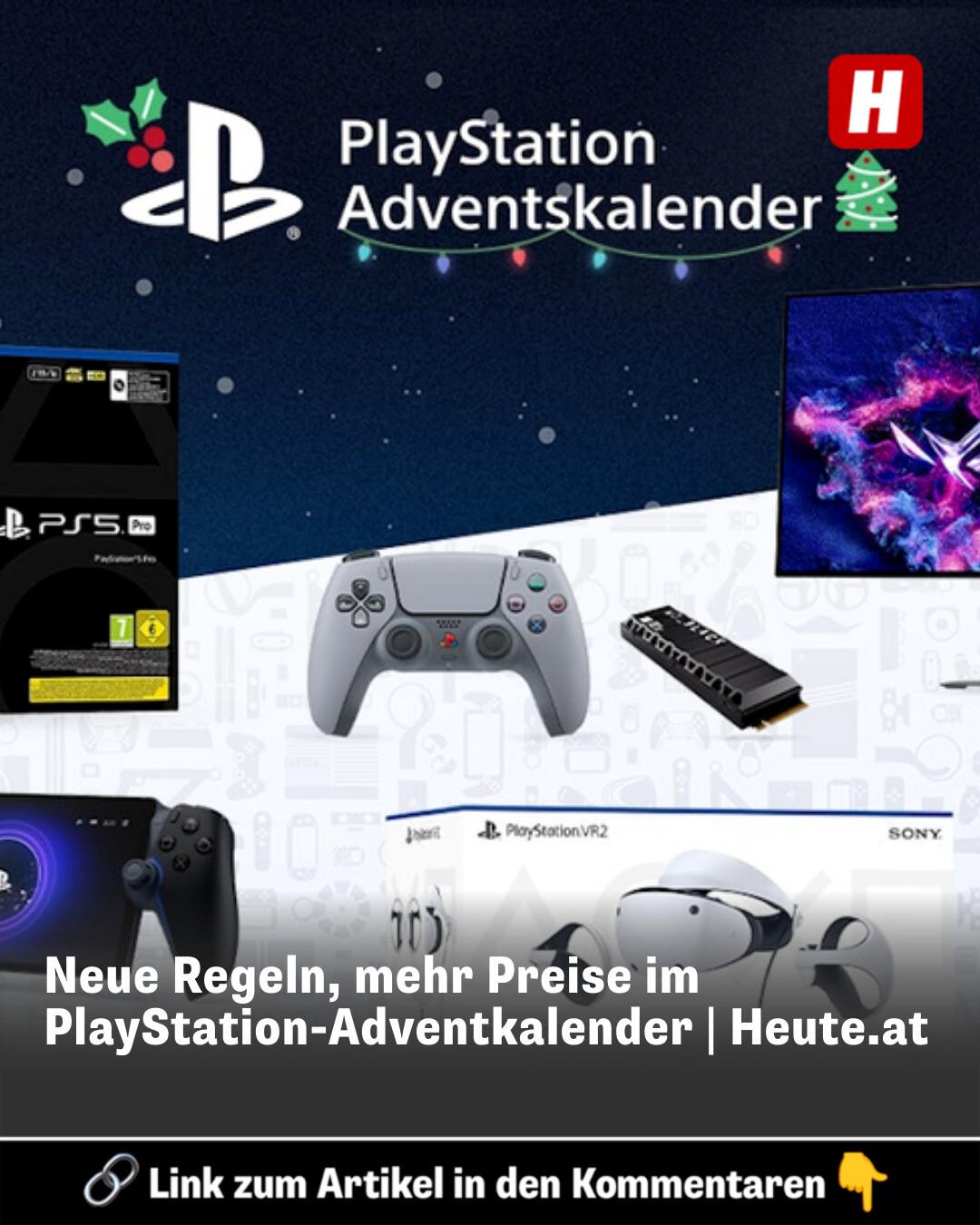 Heute - Der PlayStation-Adventkalender 2025 bringt ein neues ...