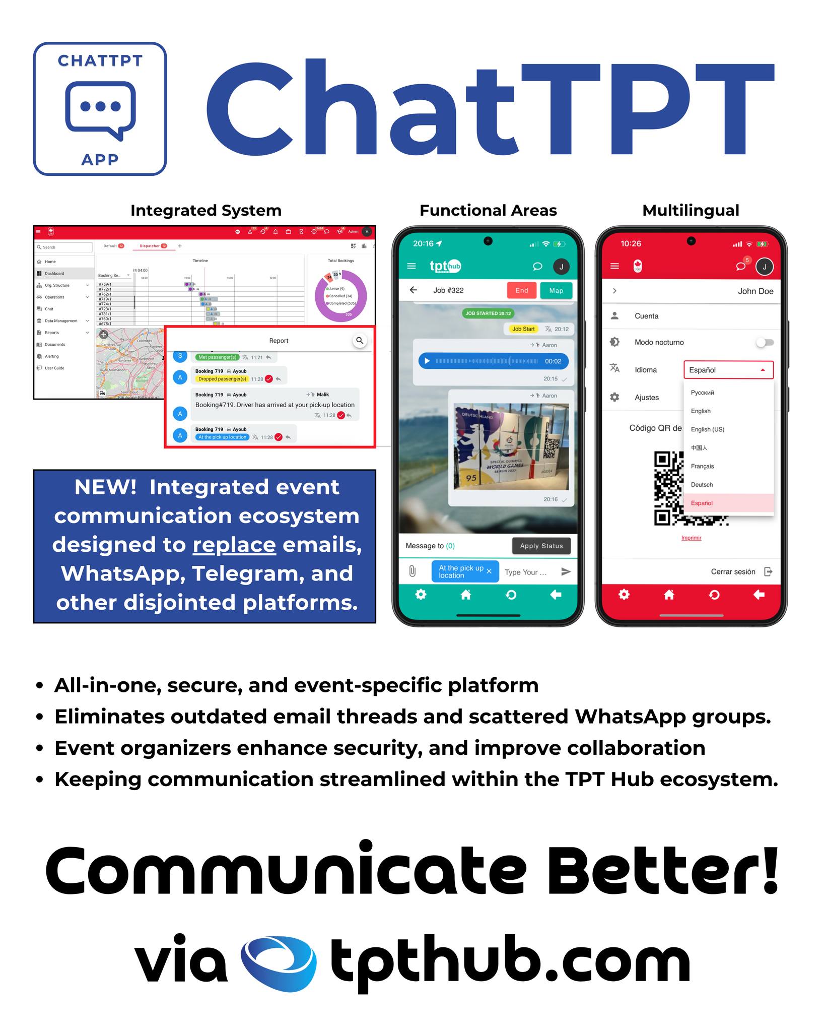 TPT HUB - ChatTPT: The Future of Event Communication... | Facebook