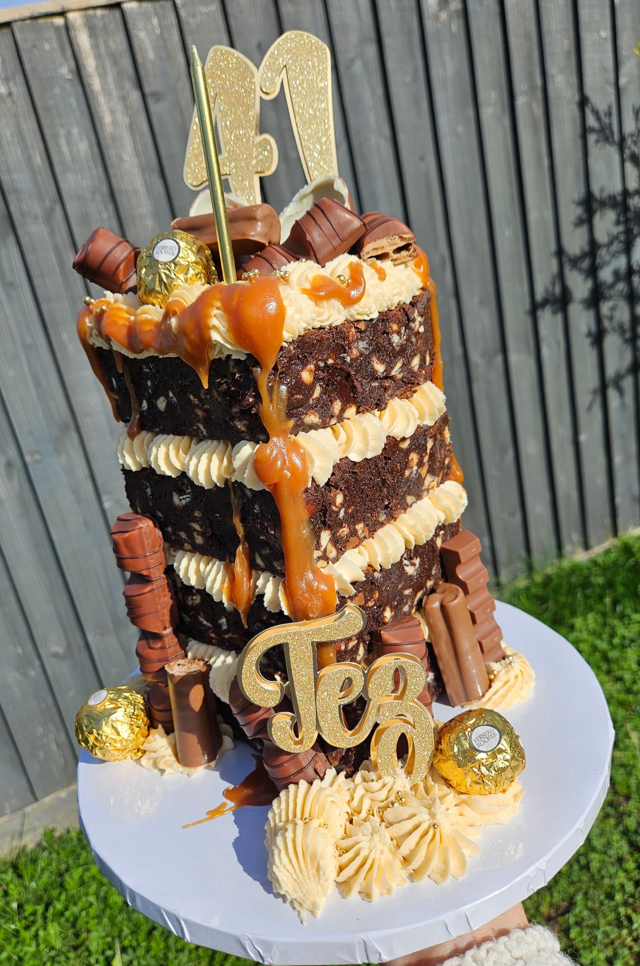 New Arrival: The Brownie Tower... - Cake Creations by Roz | Facebook