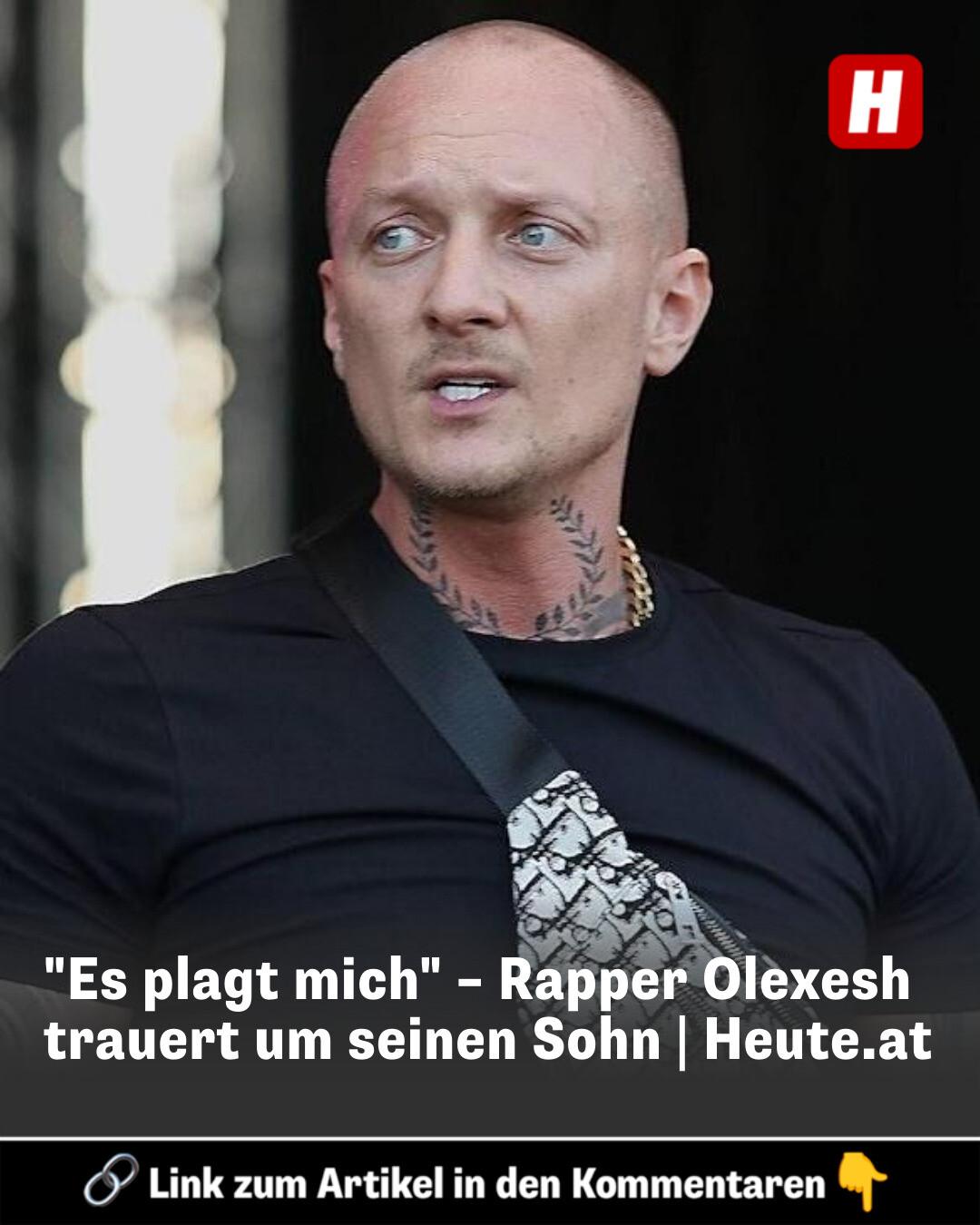 Heute - Olexesh trauert um seinen Sohn: Der Rapper teilt auf Instagram ...