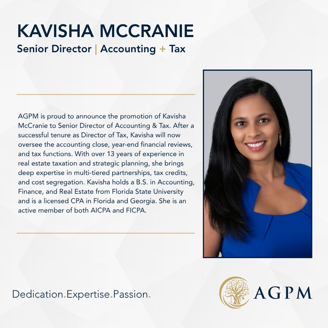AGPM - 📣 Please join us in congratulating Kavisha McCranie on her ...