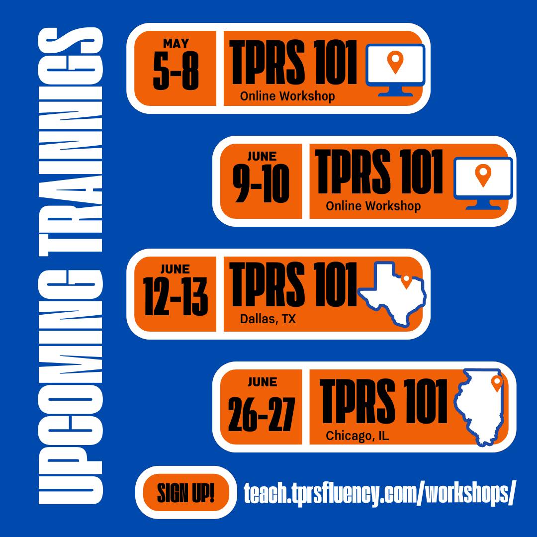 TPRS - Get Your Students Speaking—Faster. What if your students could ...