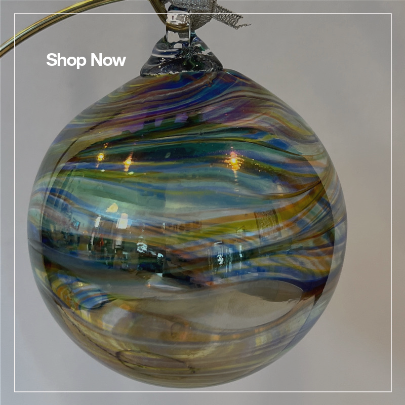 JoJo's Attic Online - Hand Blown Art Glass Bulb Ornament Sun Catcher ...