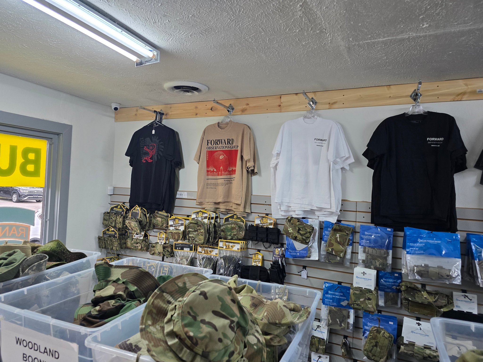 FOG (Forward Observations Group) and 13th Heaven in stock, Shirts
