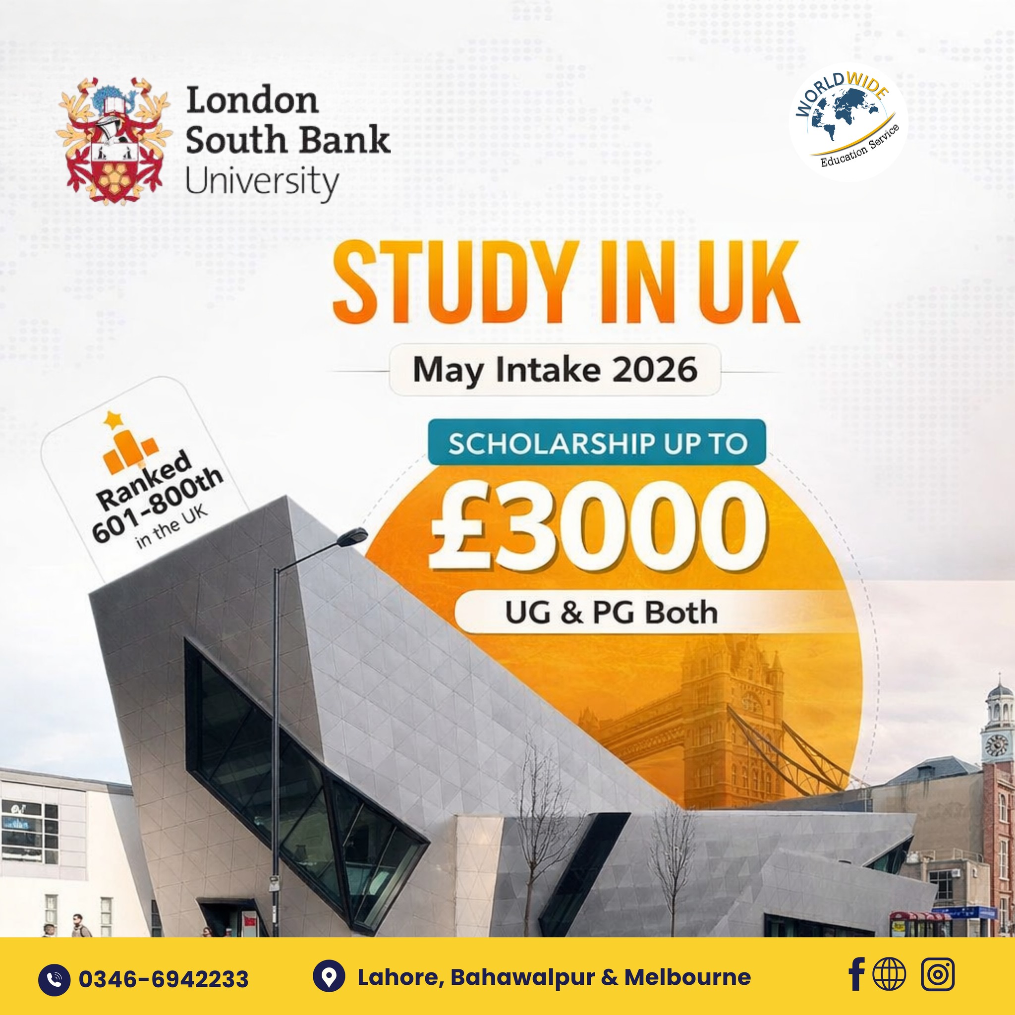Worldwide - Your UK Study Dream Starts Here! 🇬🇧 📚 Study in the UK – May ...