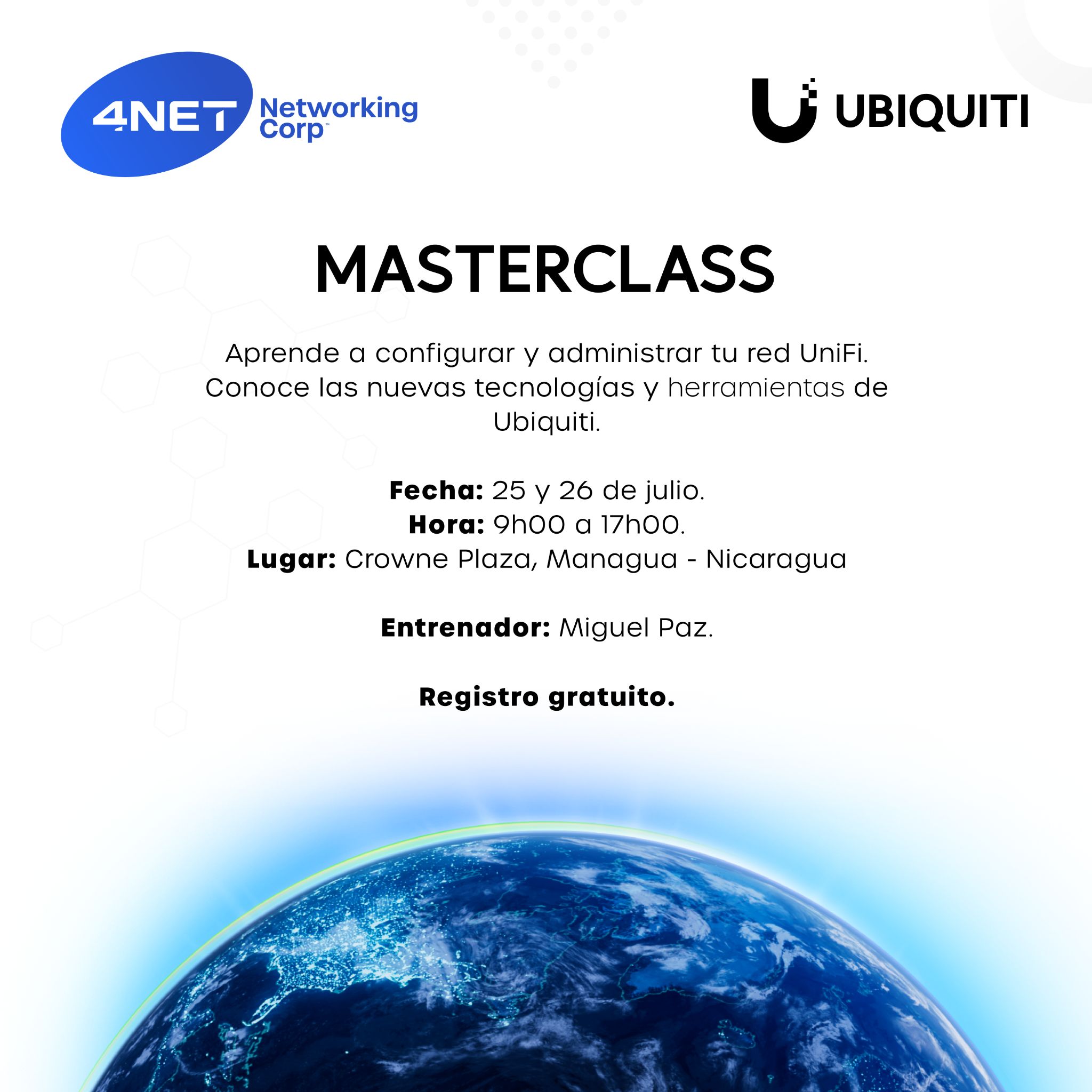 🚀 ¡Masterclass UniFi en... - 4Net Networking Corporation