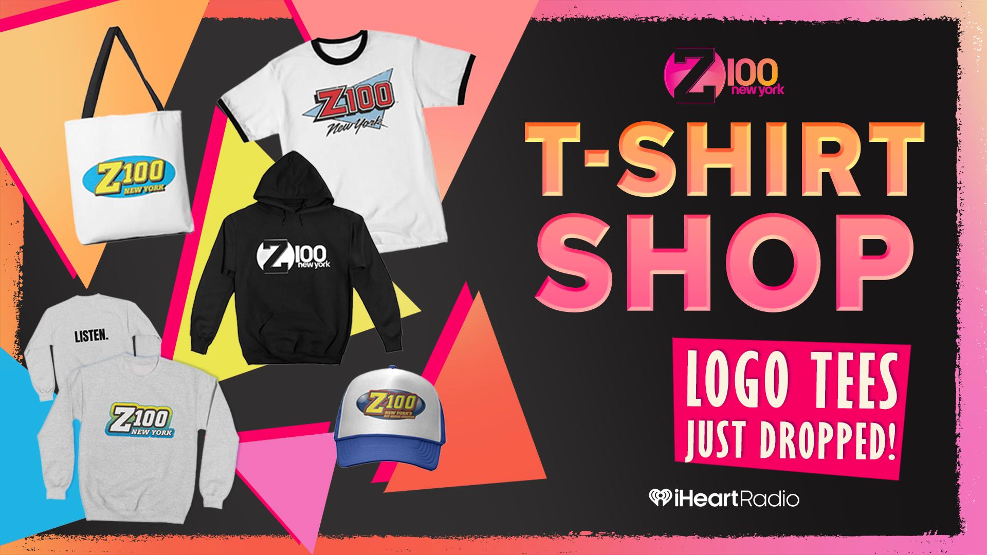 Your favorite station, now with ICONIC logo tees! Available to