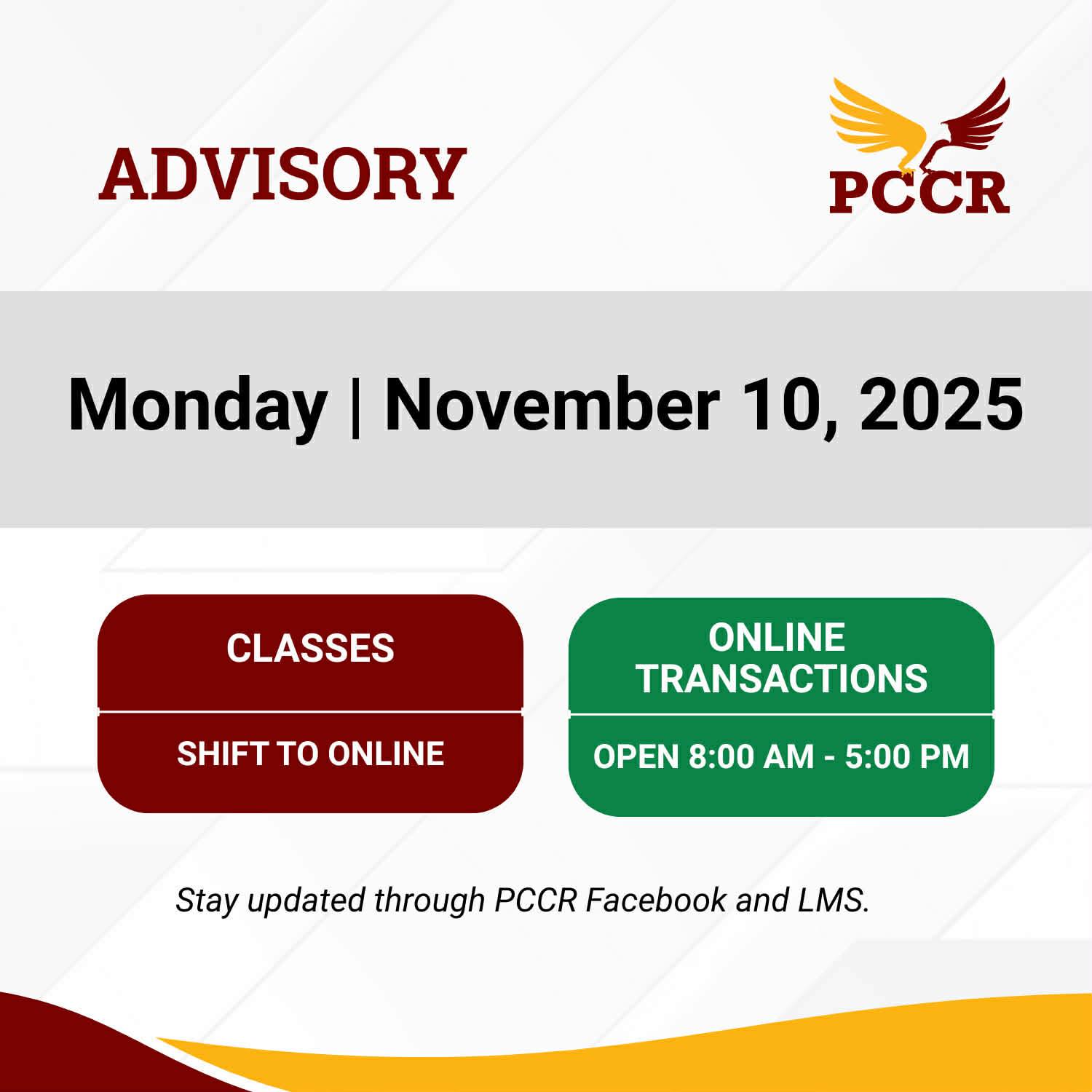 PCCR - Student Formation Office | Manila