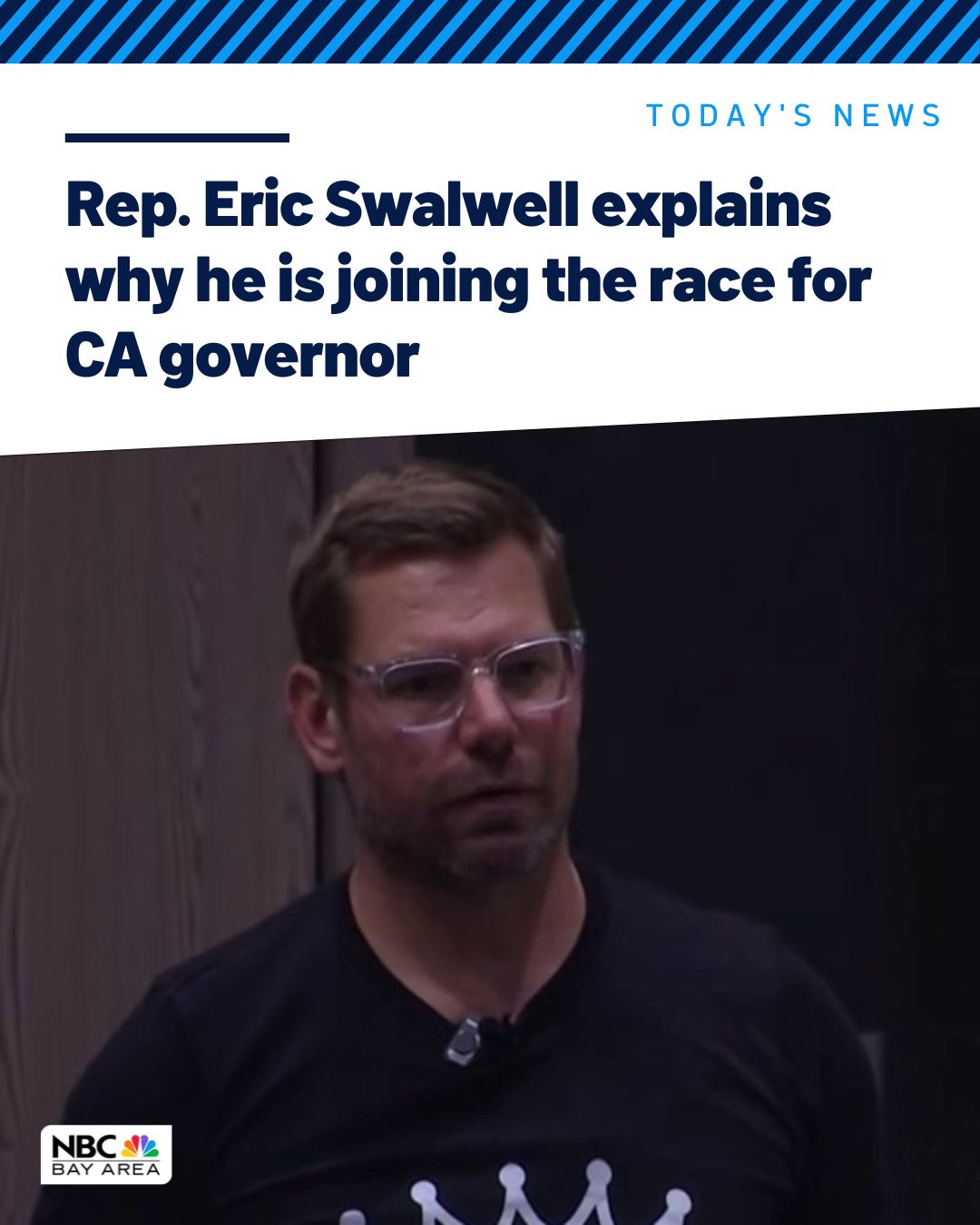 NBC - Rep. Eric Swalwell explained Friday why he joined the race for ...